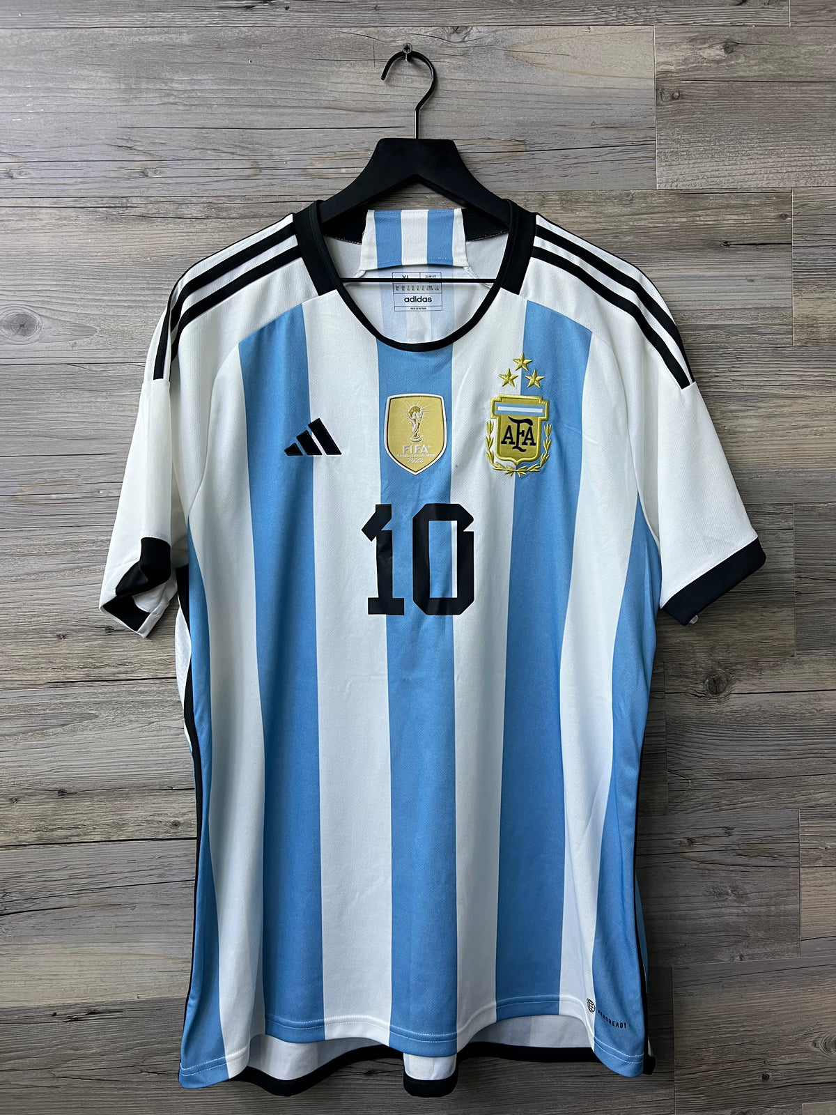 Adidas Argentina 2022 World Cup Home Jersey – Lionel Messi #10