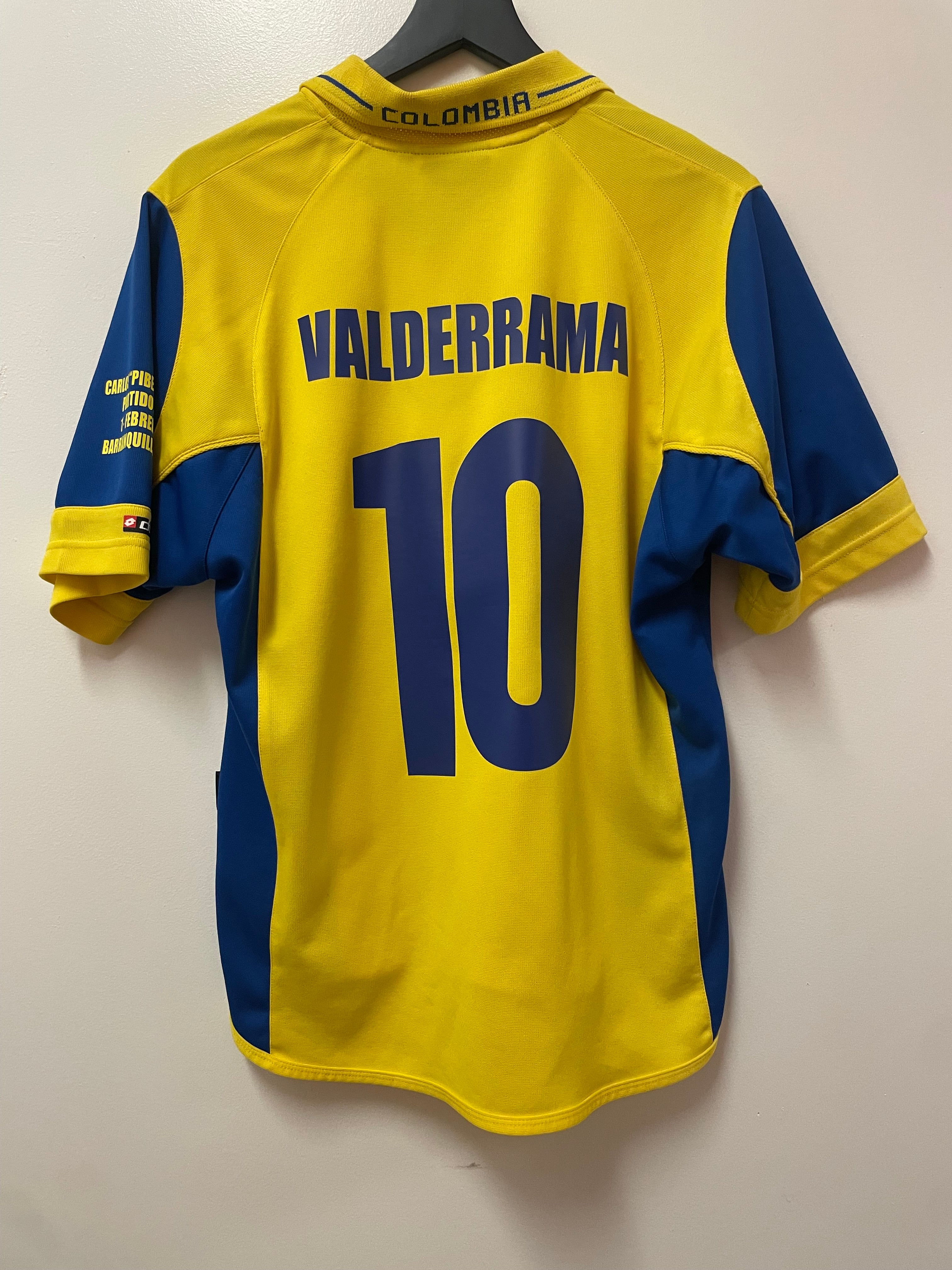 Lotto Colombia 2003–04 Home Jersey – Valderrama #10