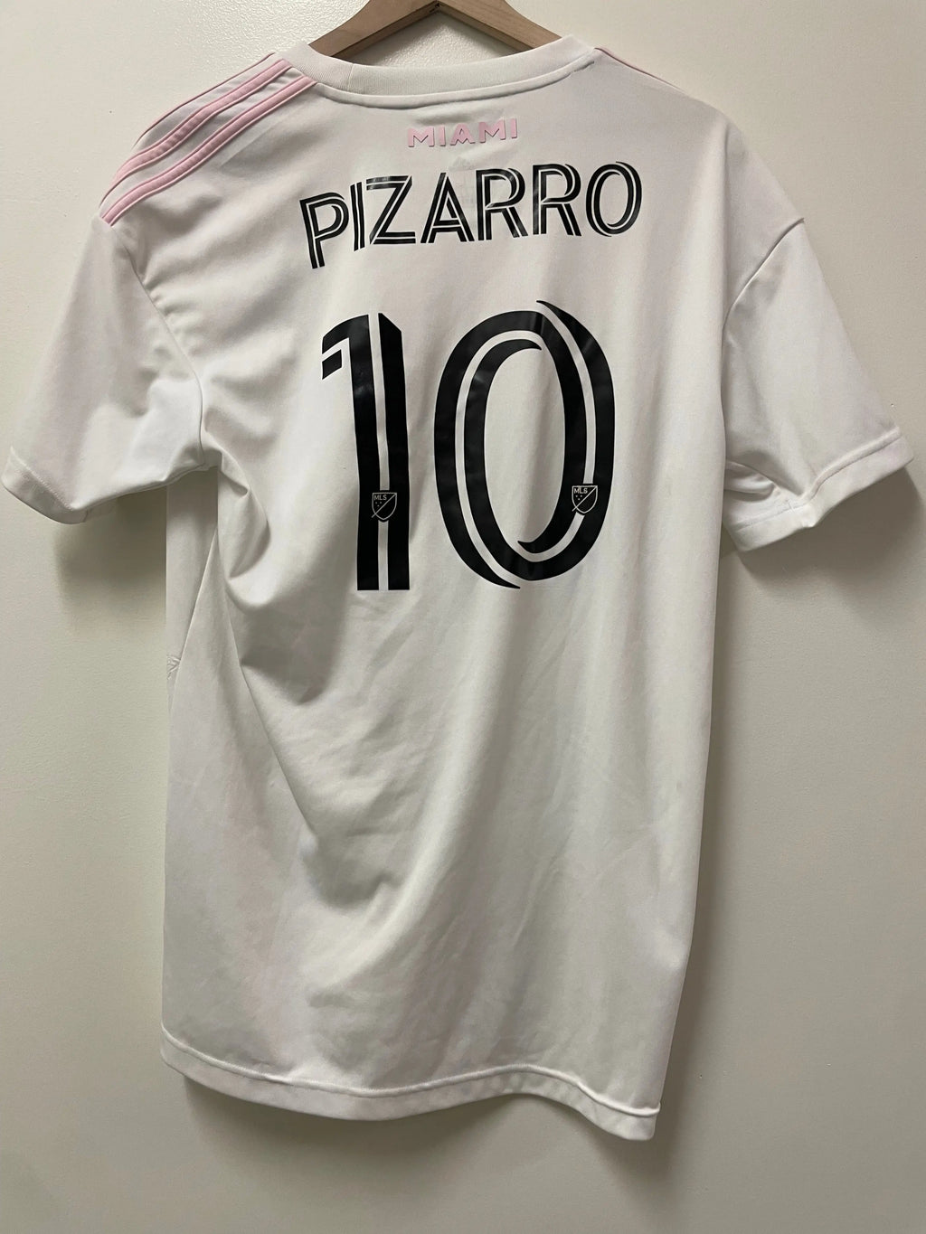 Adidas Inter Miami CF 2019-21 Home Jersey- Pizarro #10 STA Apparel