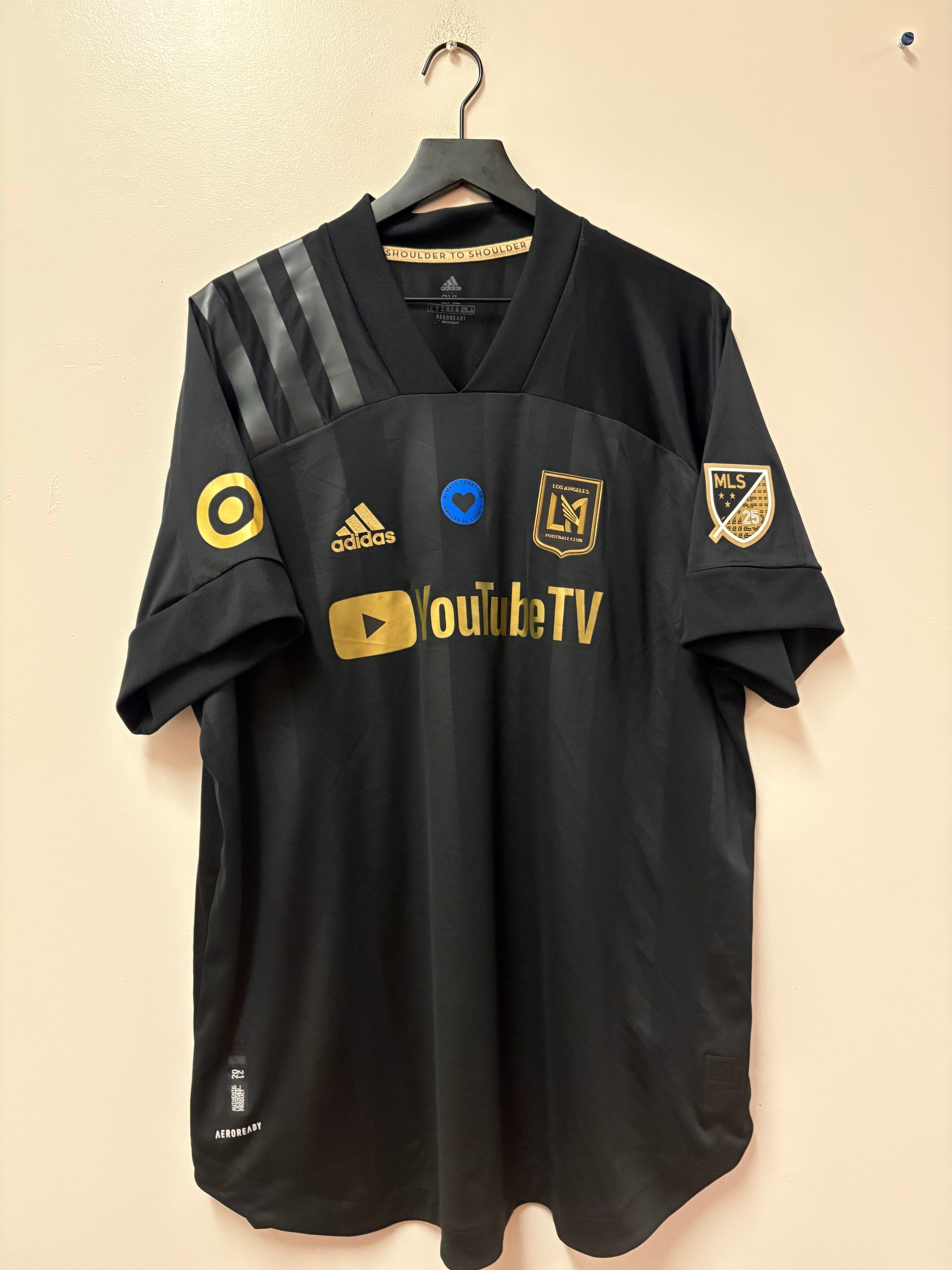 Adidas LAFC 2020/21 Home Jersey – “Shoulder to Shoulder” Edition