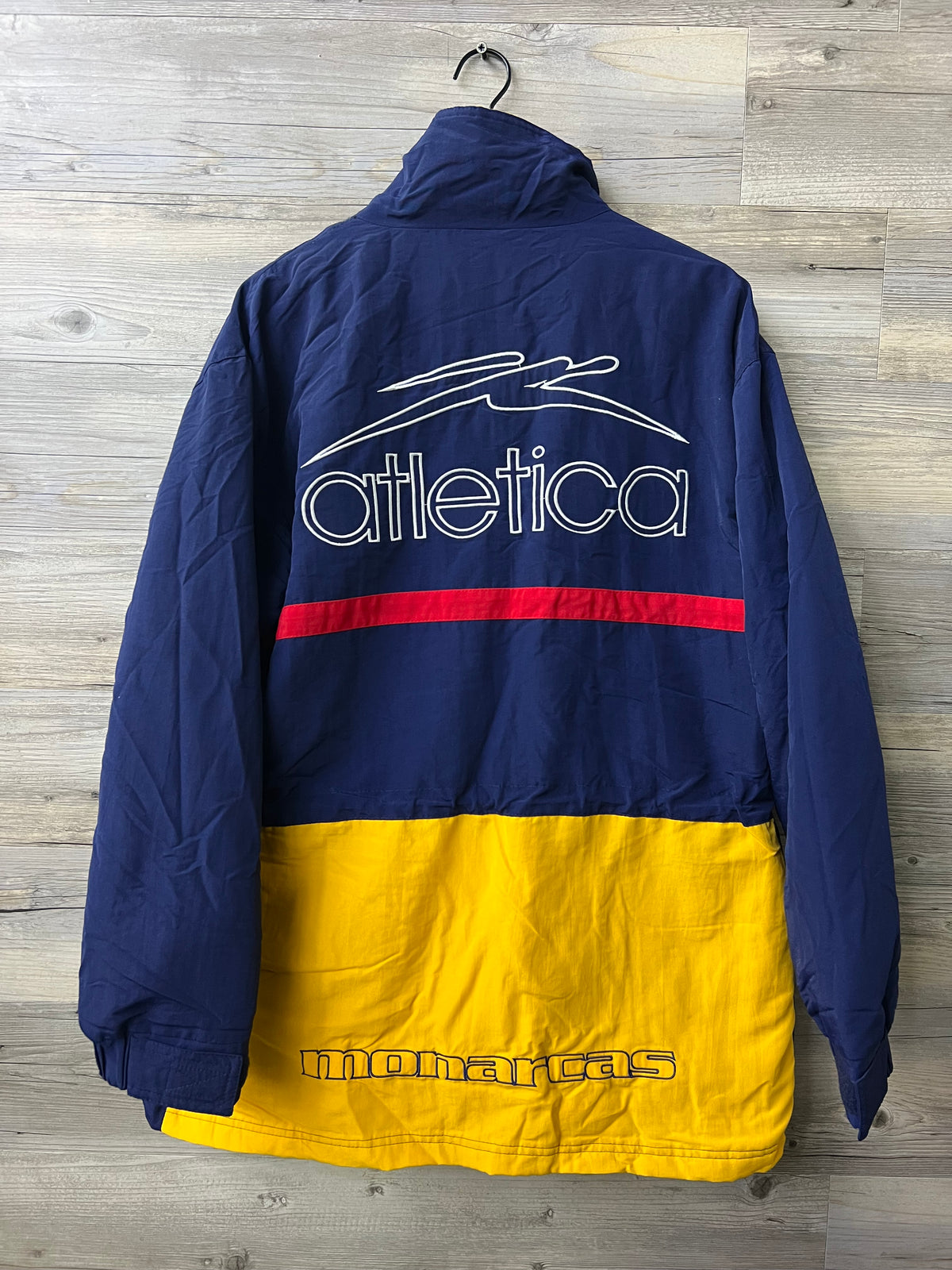 Atlética Monarcas Morelia Navy & Yellow Full-Zip Training Jacket