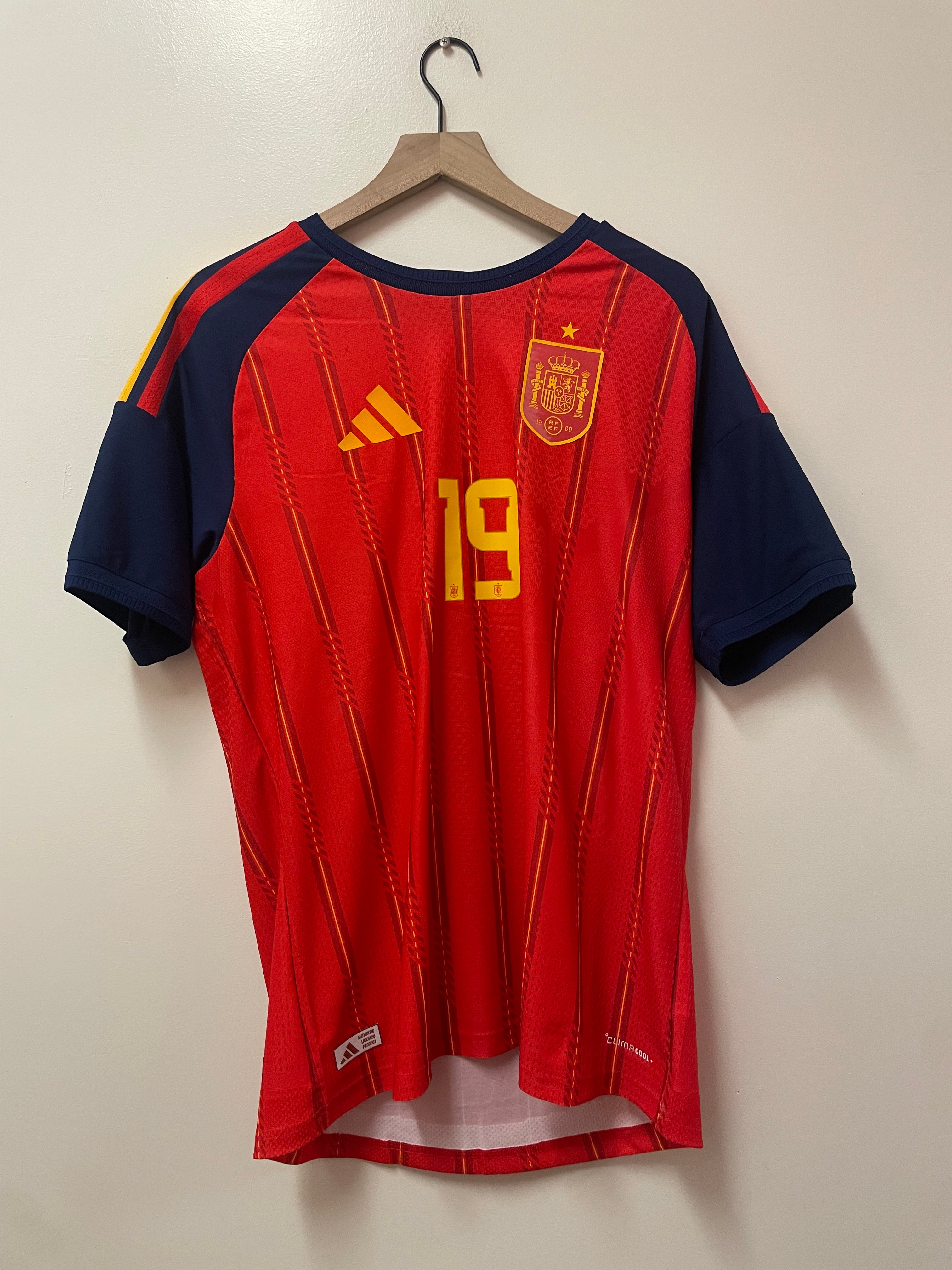 Adidas Spain 2026 Home Jersey- Lamine Yamal #19