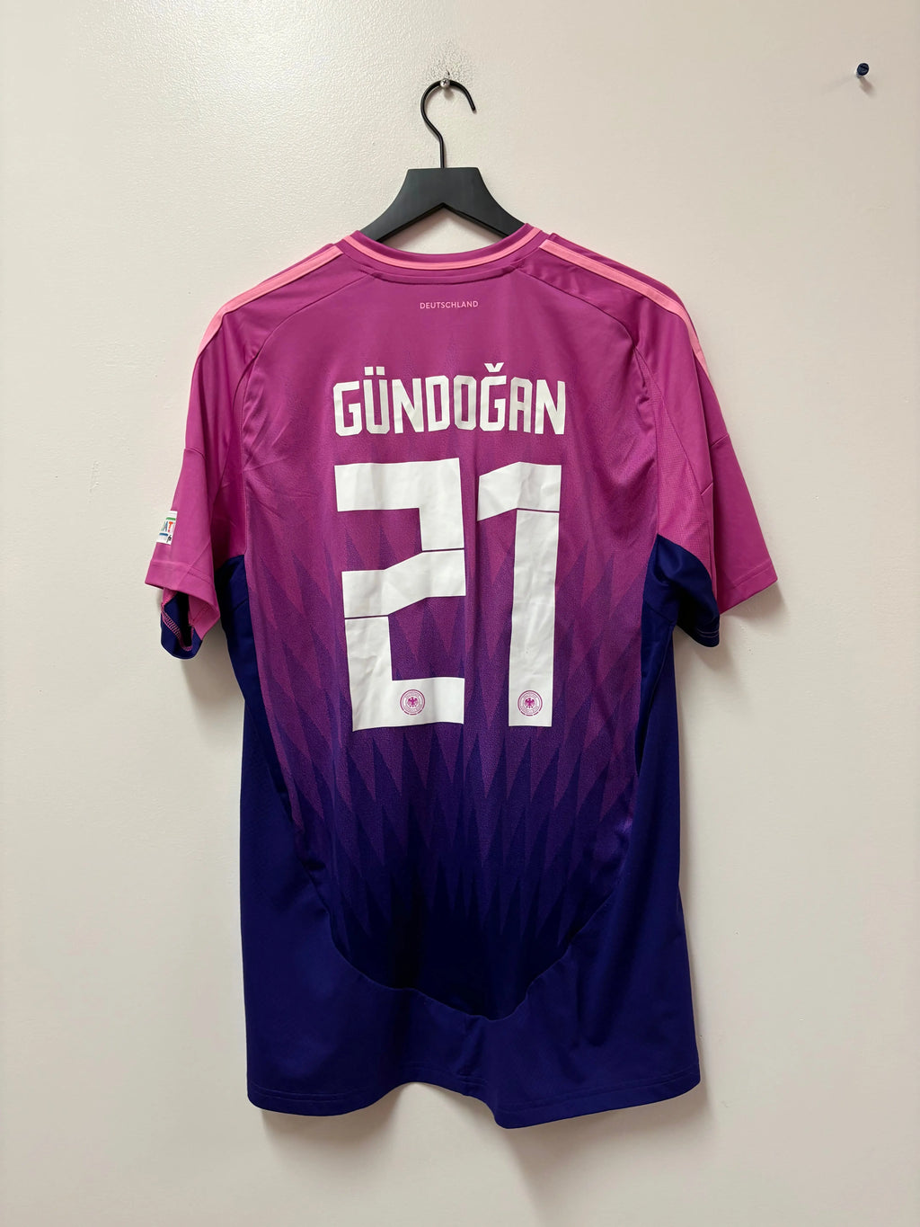 Adidas Germany 2024 Away Jersey- Gundogan #21 That NIbba