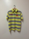 Atletica Monarcas Morelia Yellow and Grey Polo