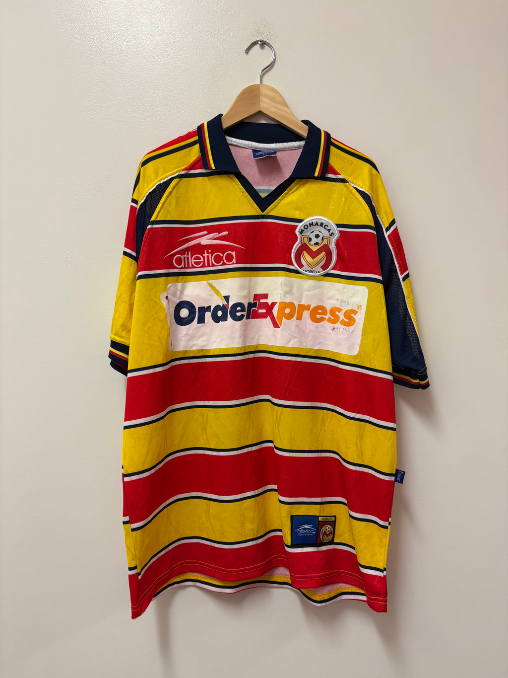 Atlética Monarcas Morelia 2000-01 Home Jersey- #18
