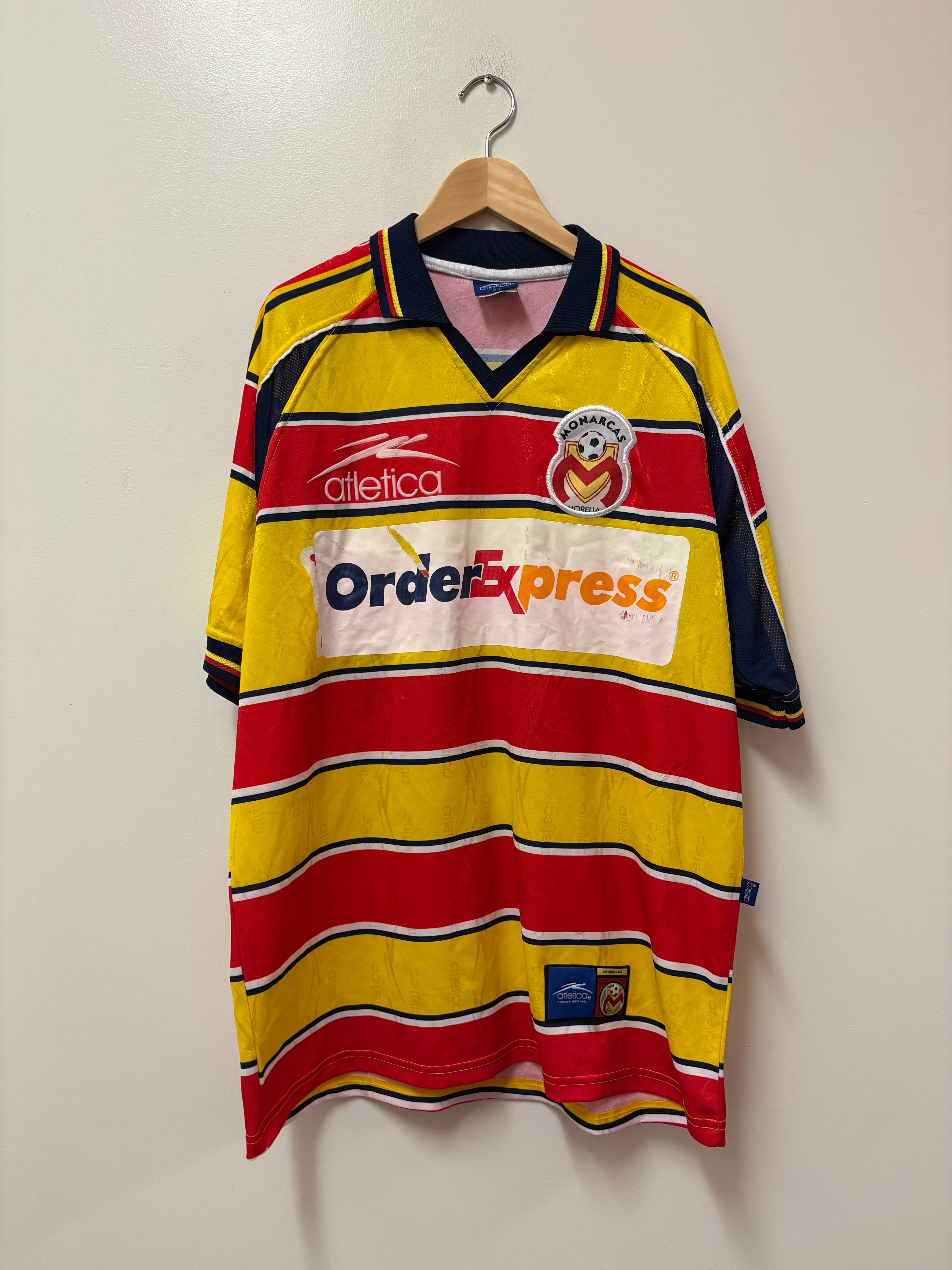 Atlética Monarcas Morelia 2000-01 Home Jersey- #18