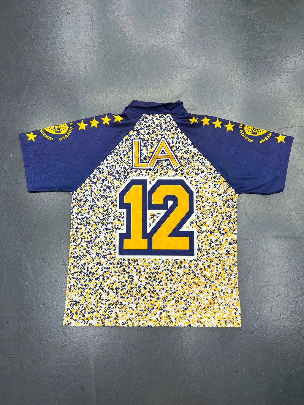 Boca Juniors Custom Jersey – LA #12 STA Apparel