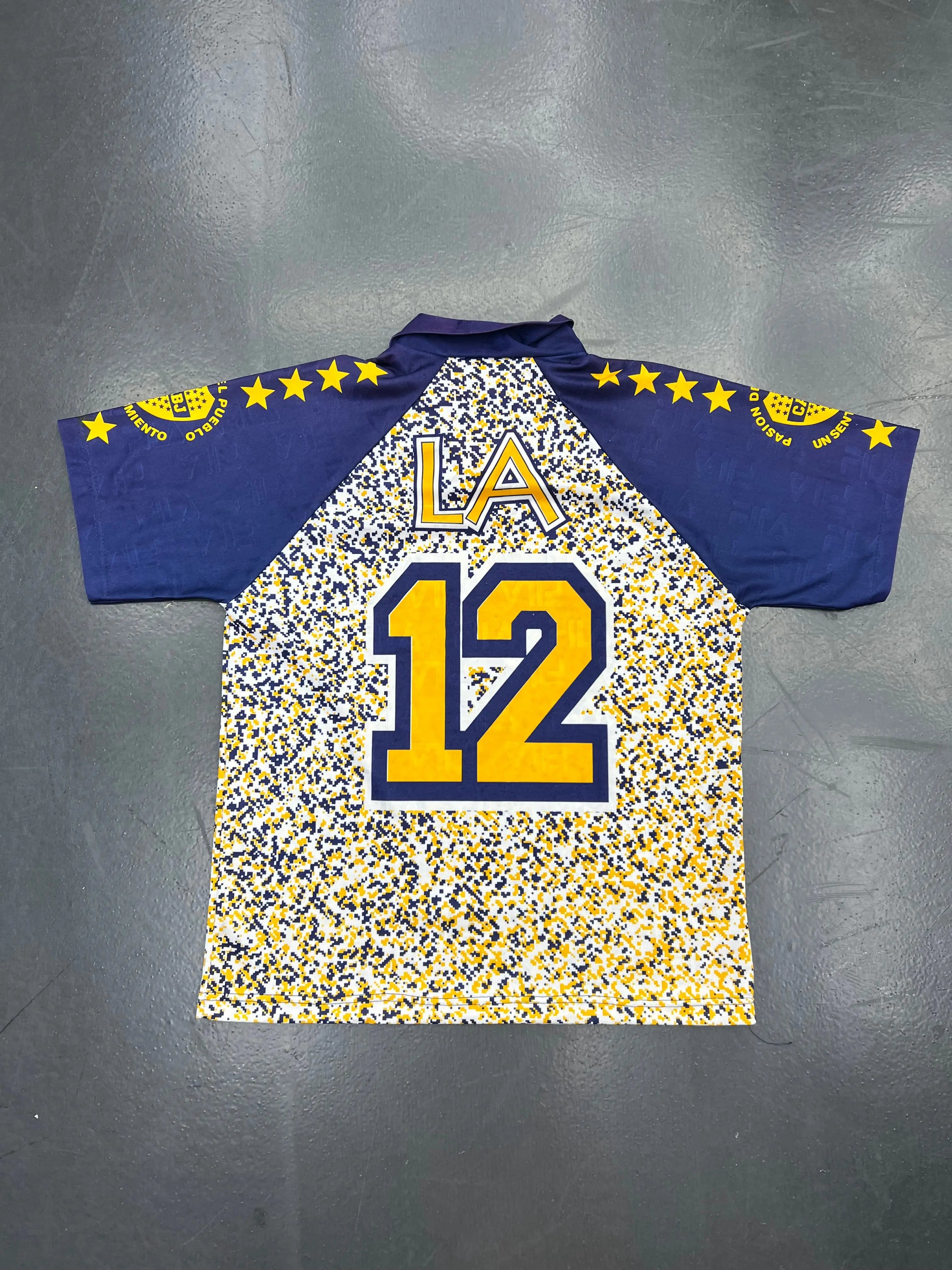 Boca Juniors Custom Jersey – LA #12 STA Apparel