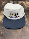 2002 World Cup “Welcome to Korea” Vintage Cap – Two-Tone Navy/White