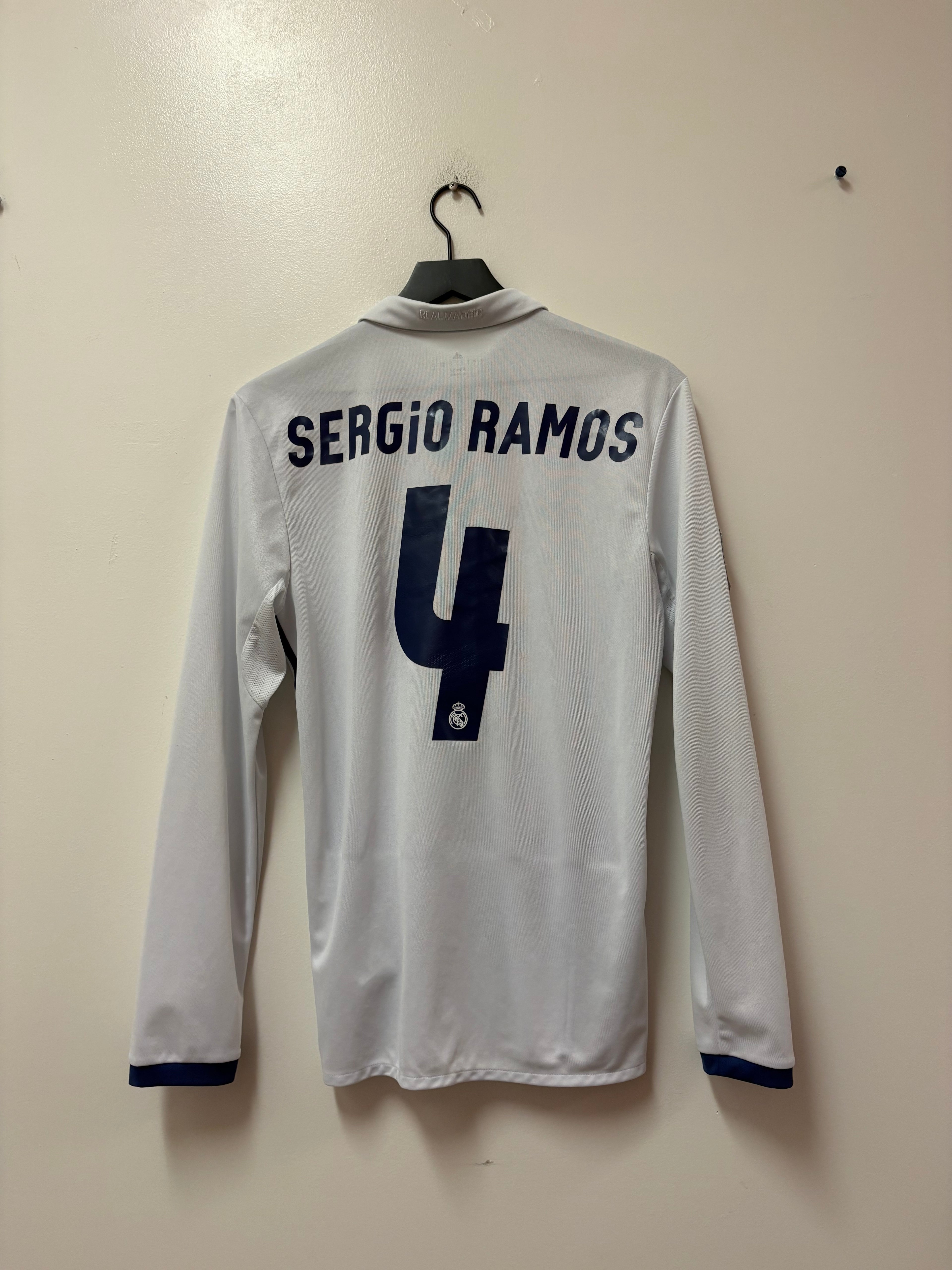 Adidas Real Madrid 2016-17 Home Jersey- Sergio Ramos #4