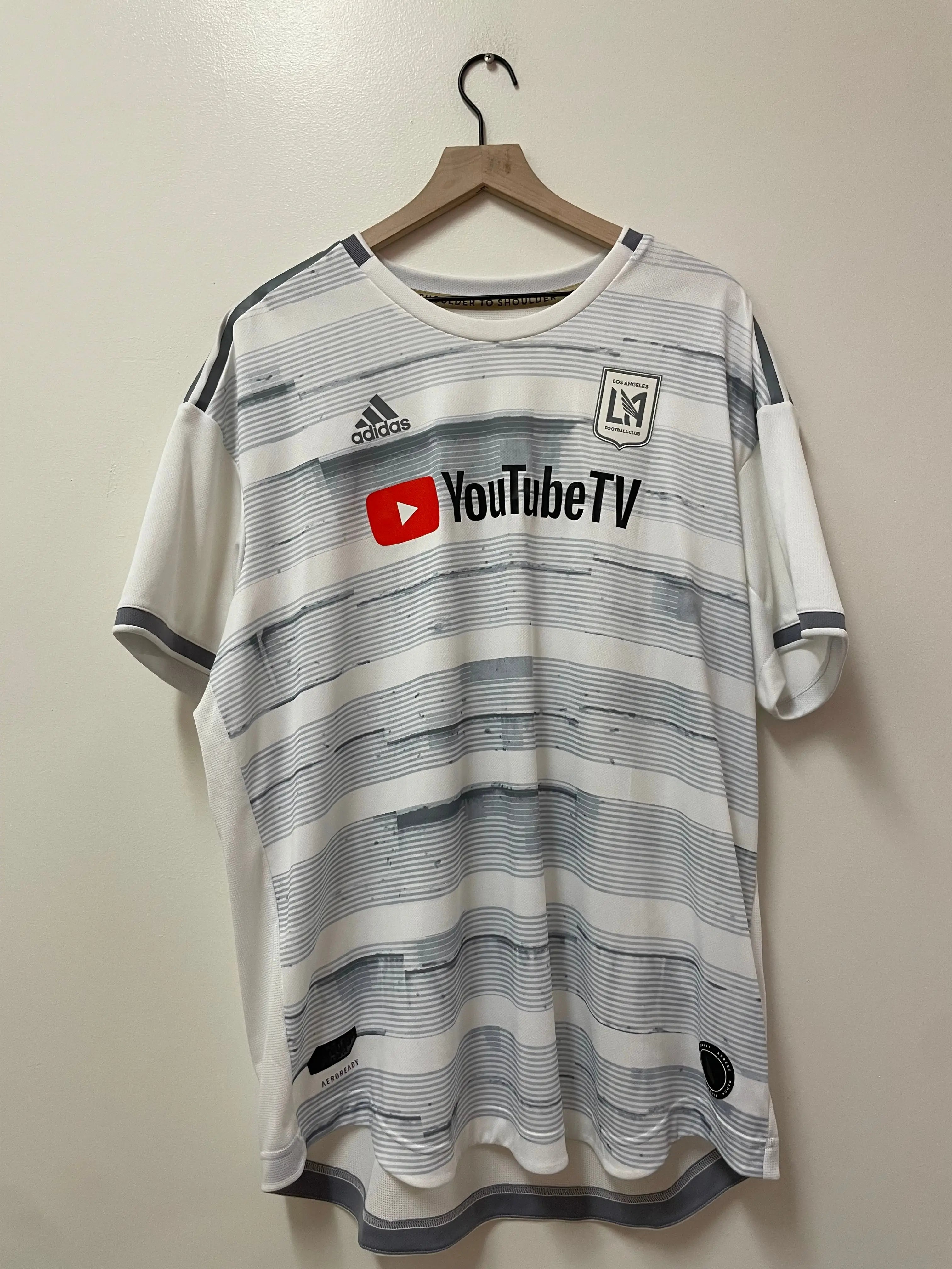 Adidas Los Angeles FC 2019-2020 Away Jersey STA Apparel