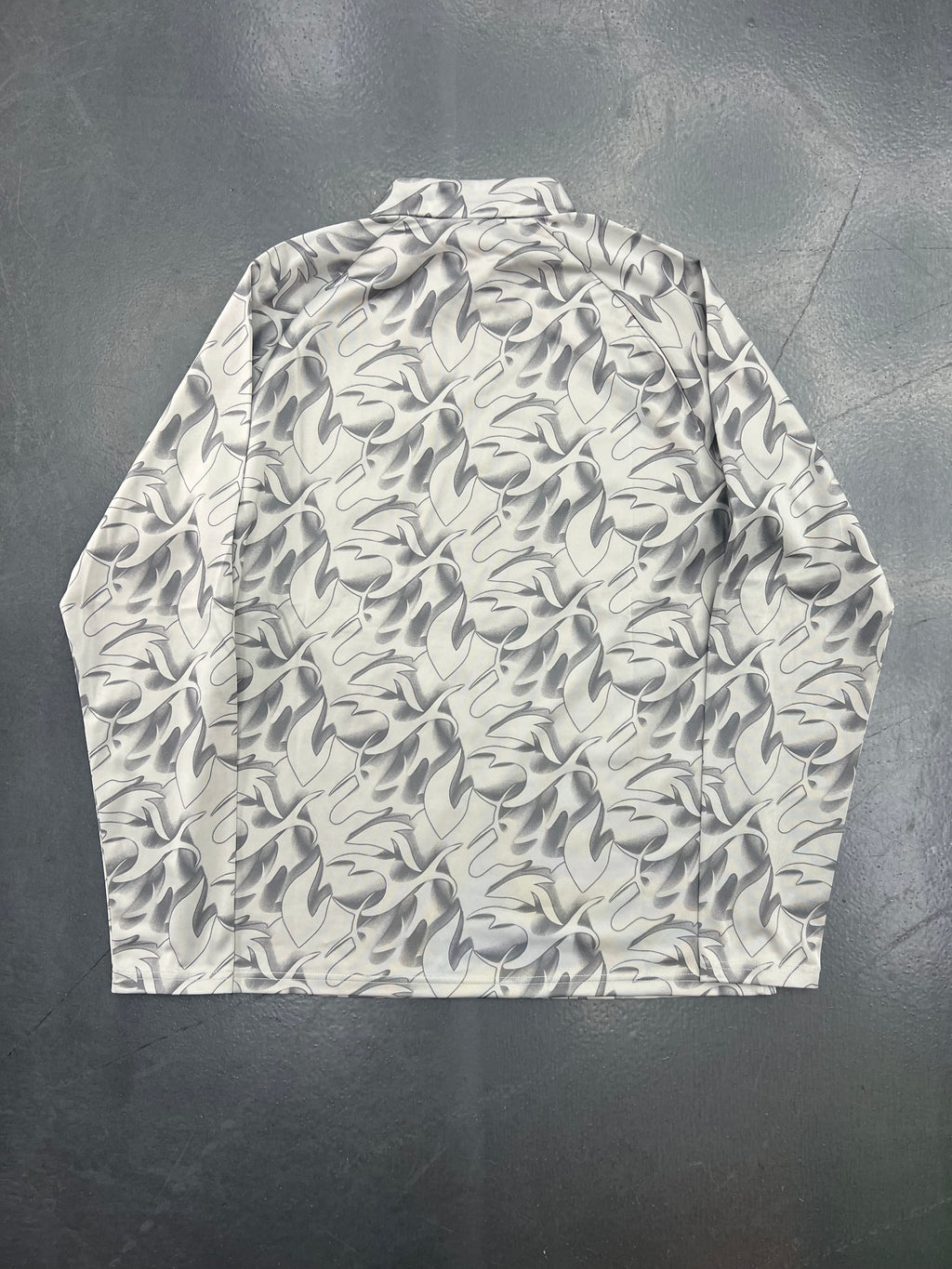 PUMA AC Milan 2025/26 Pre-Match dryCELL Quarter-Zip (Grey Camo)