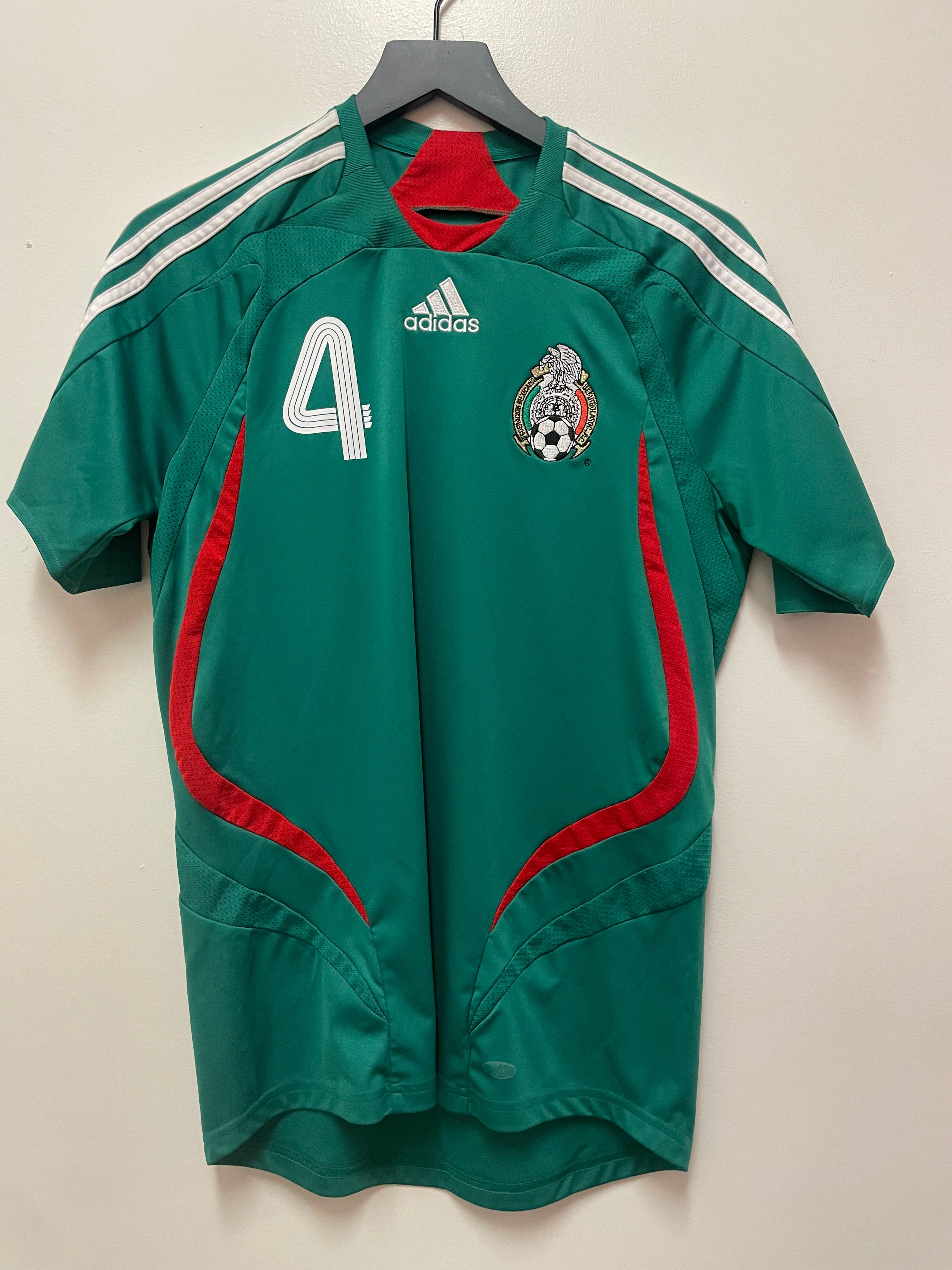 Adidas Mexico 2007-08 Away Jersey- R.MARQUEZ #4