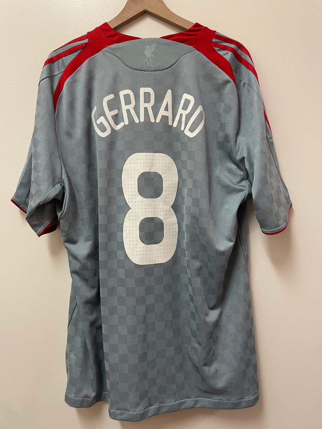 Adidas Liverpool FC 2008/09 Away Jersey – Steven Gerrard #8