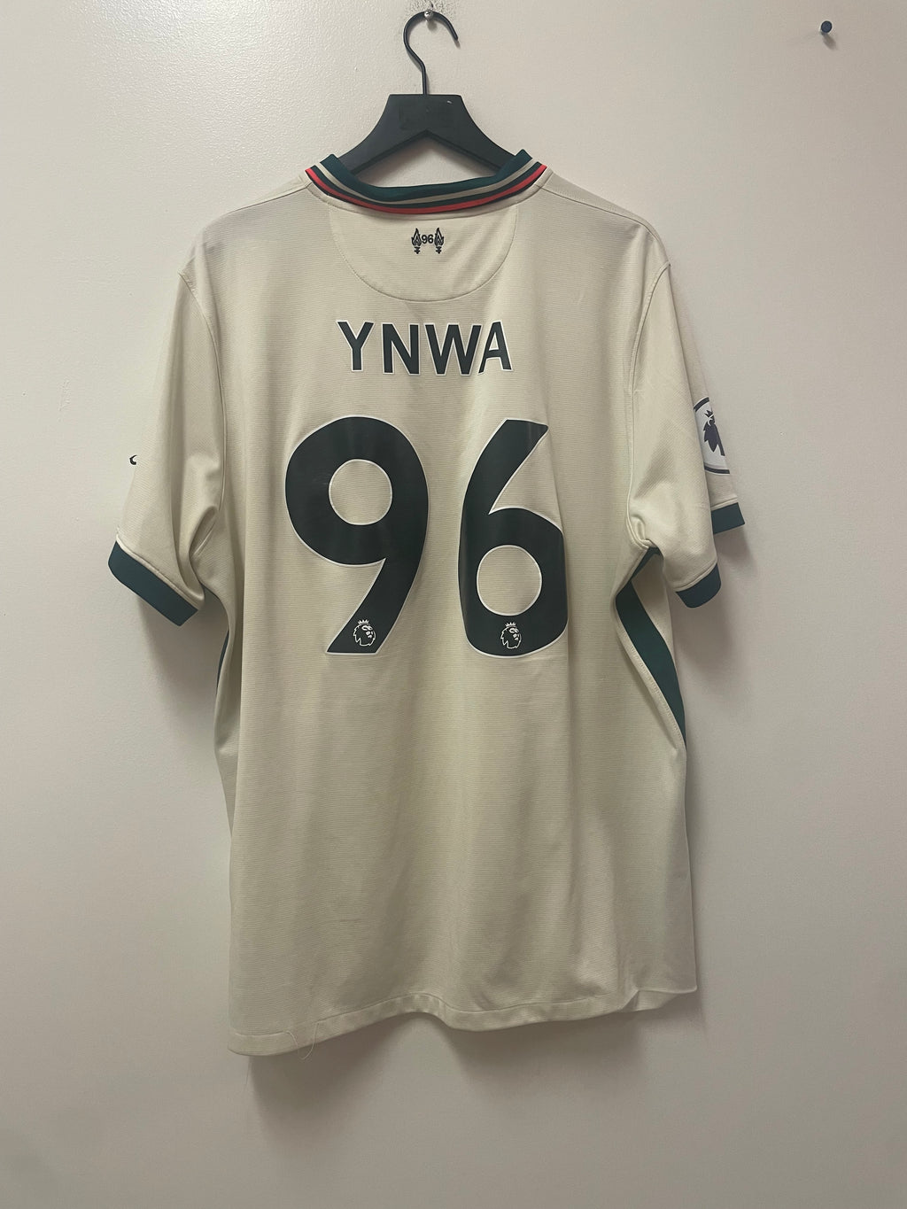 Nike 2021-22 Liverpool FC Away Jersey-YNWA #96