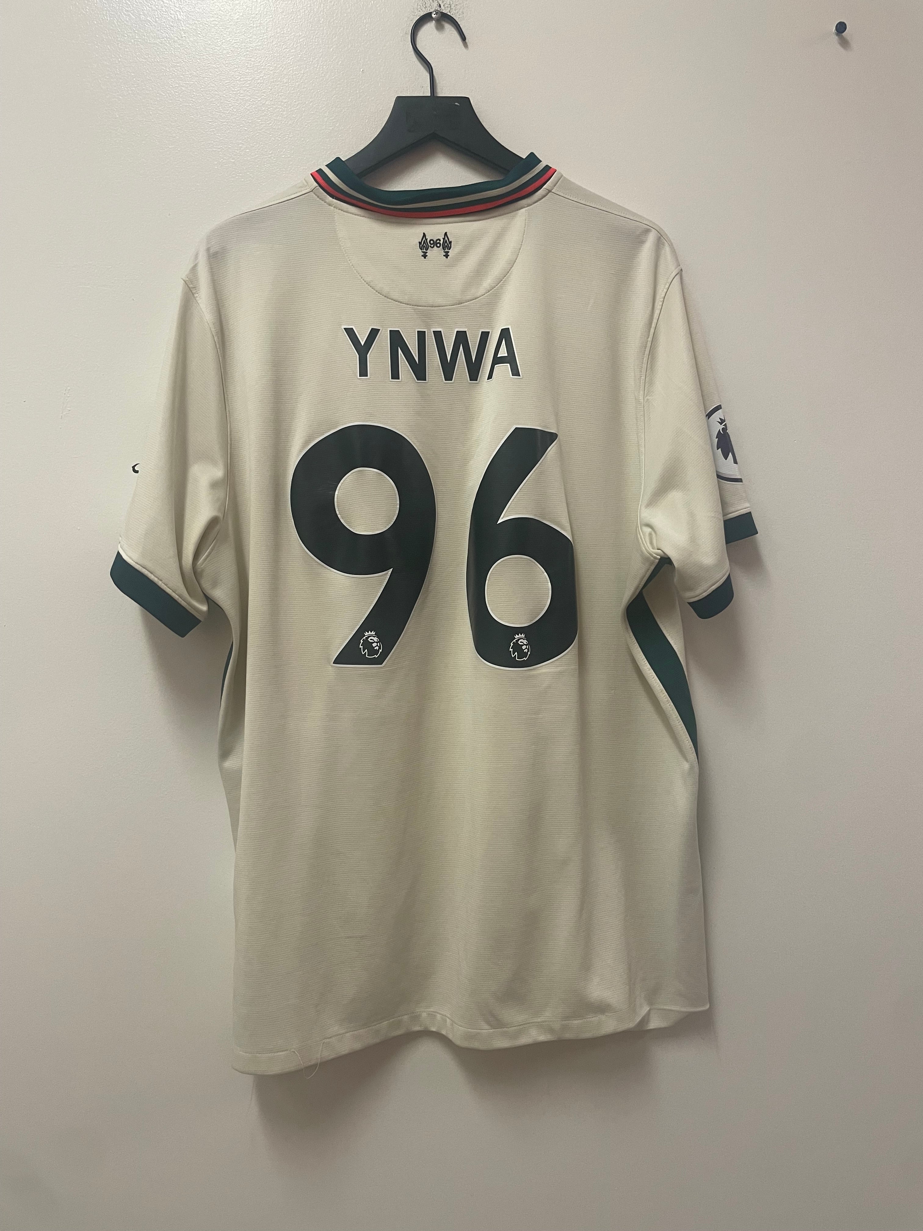 Nike 2021-22 Liverpool FC Away Jersey-YNWA #96