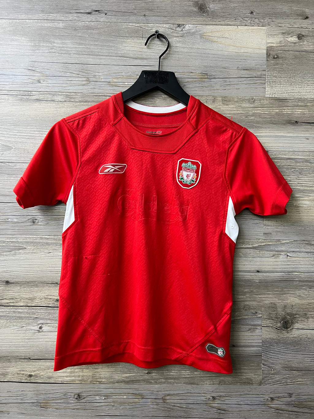 Reebok Liverpool 2004–05 Home Jersey – Steven Gerrard #8