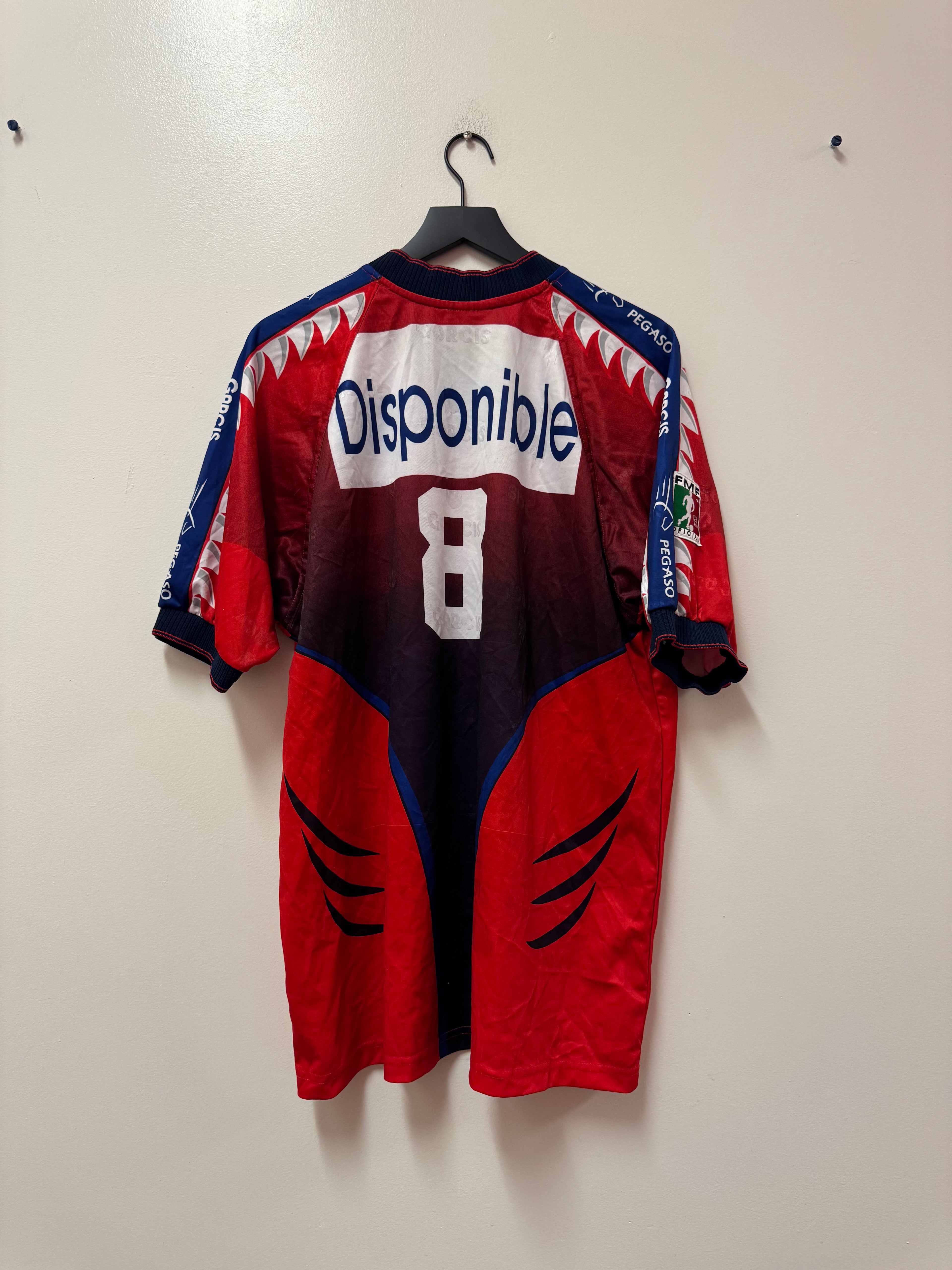 Garcis Tiburones Rojos de Veracruz 2000-01 Home Jersey- #8