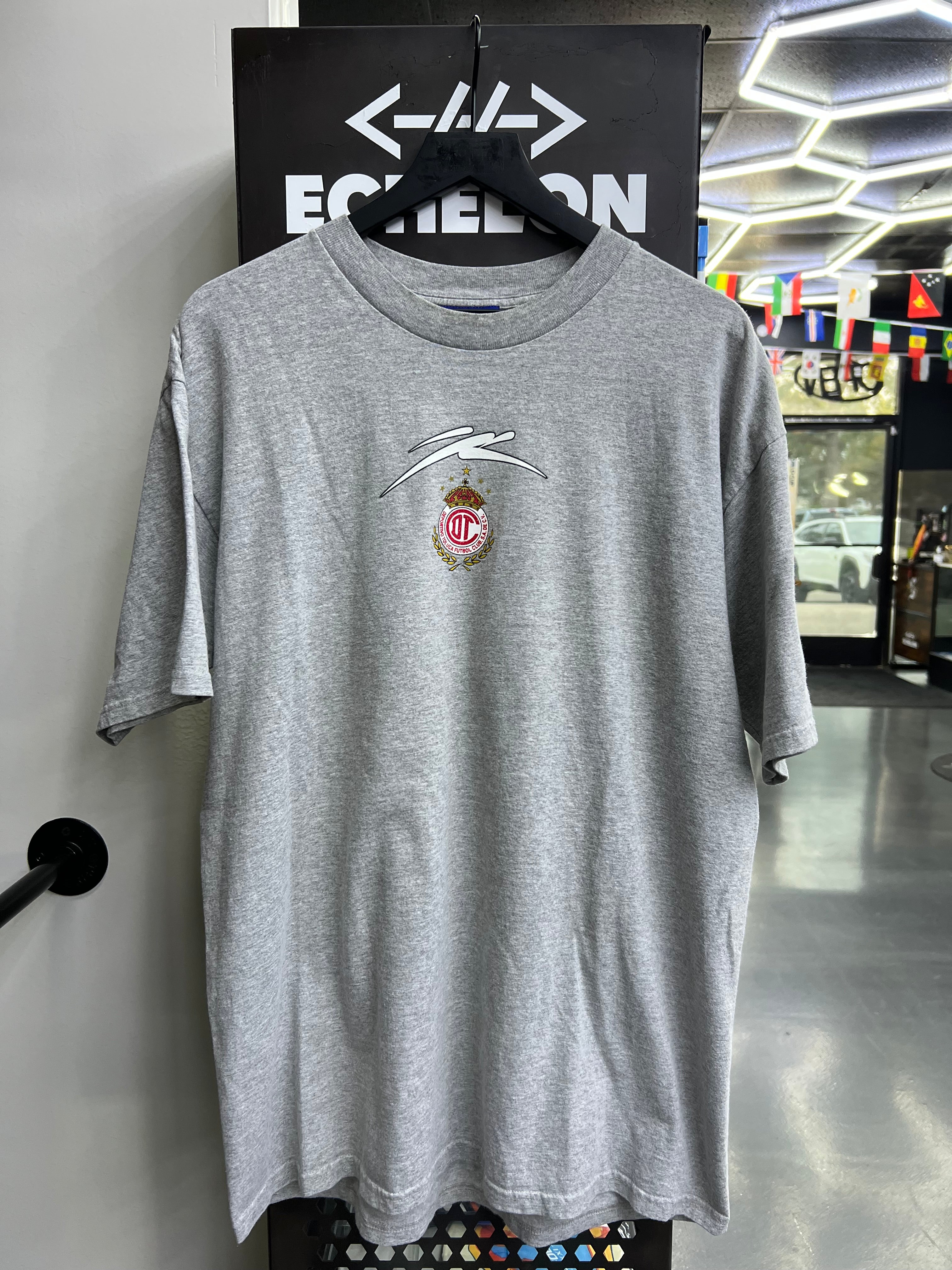Atletica Deportivo Toluca Graphic T-Shirt – Gray
