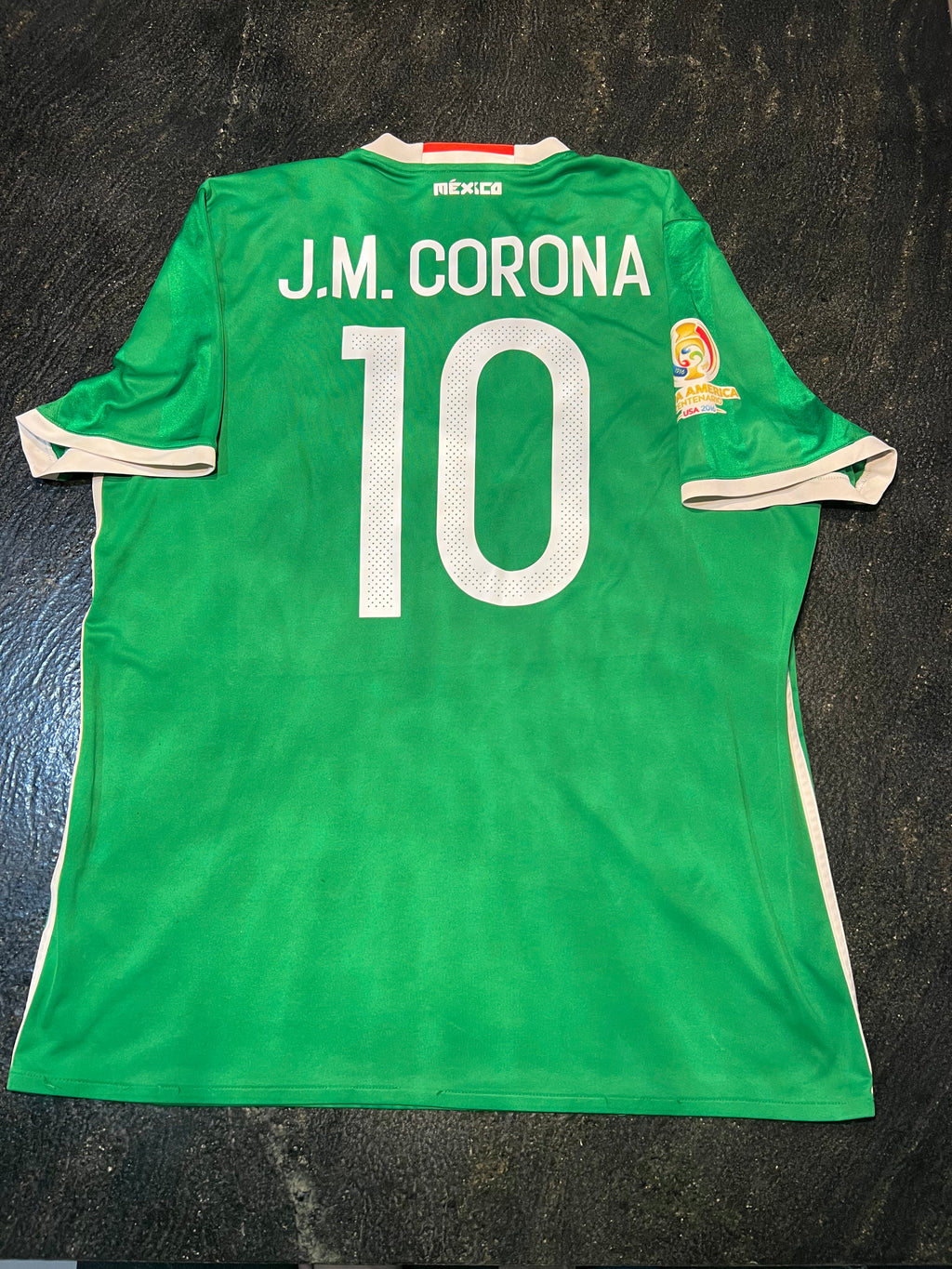Adidas Mexico 2016 Home Jersey- J.M. Corona #10