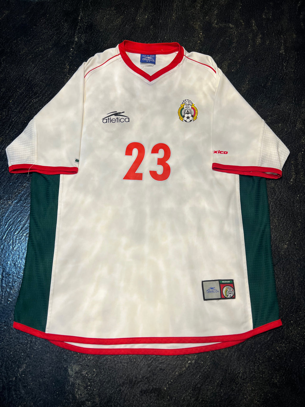 Atlética Mexico 2002 Away Jersey – Jorge Campos #23