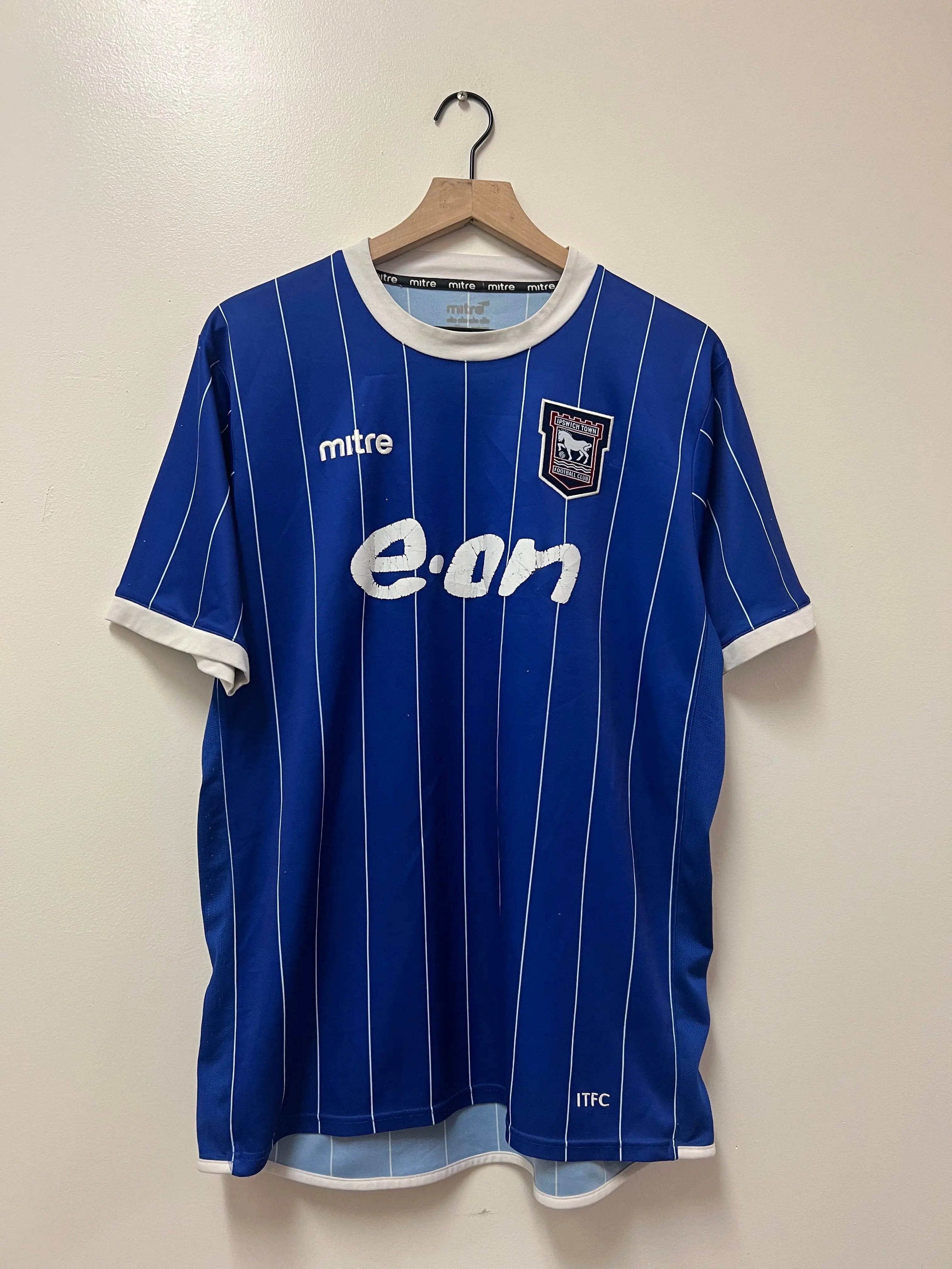 Mitre Ipswich Town 2007-2008 Home Jersey STA Apparel