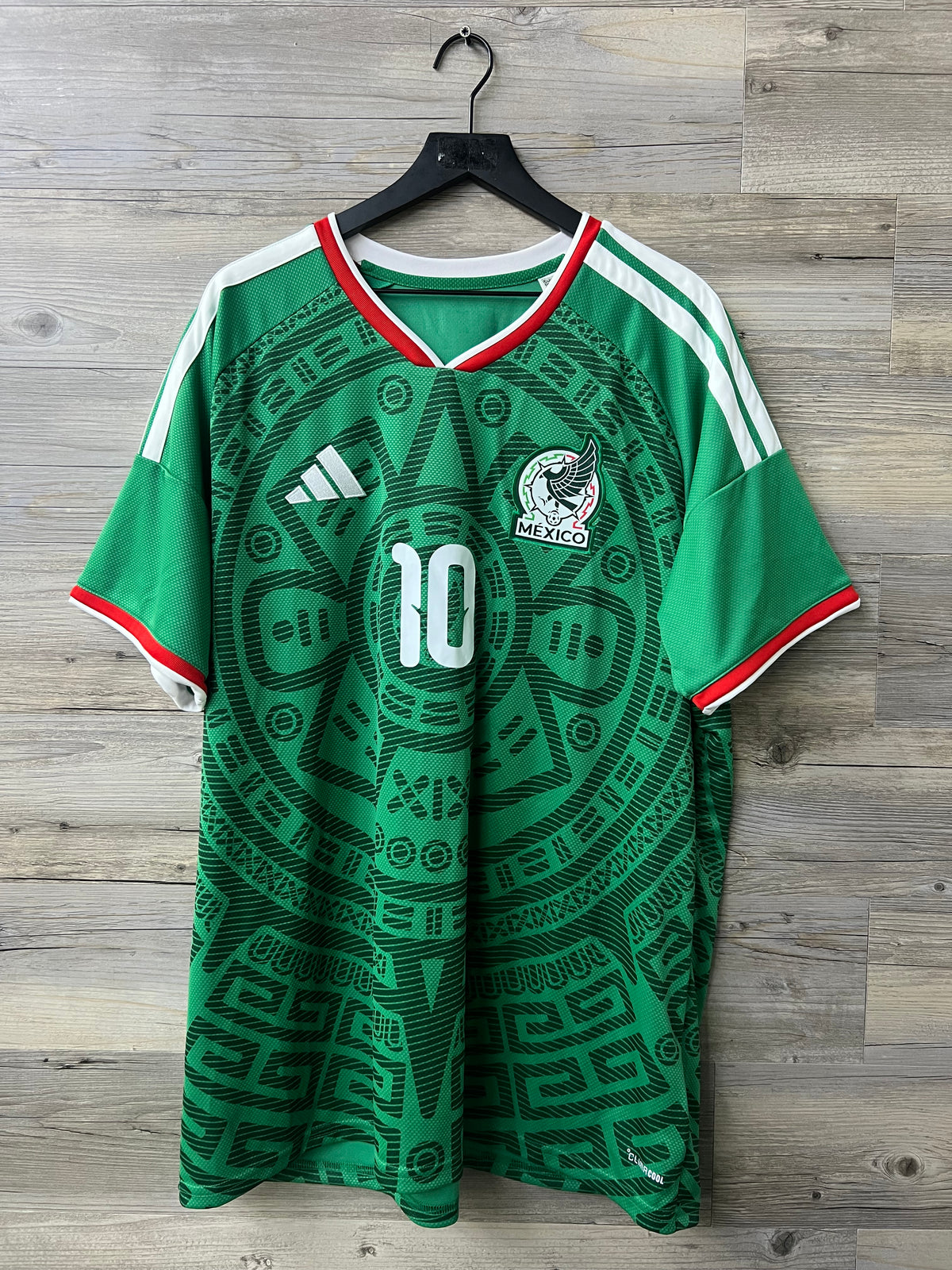 Adidas Mexico 2026 Home Jersey – Alexis Vega #10