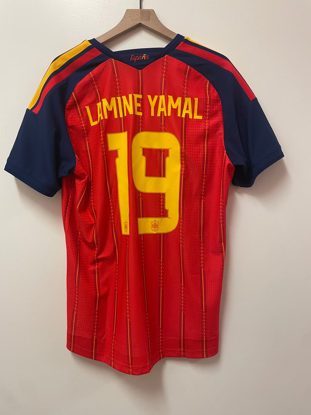 Adidas Spain 2026 Home Jersey- Lamine Yamal #19