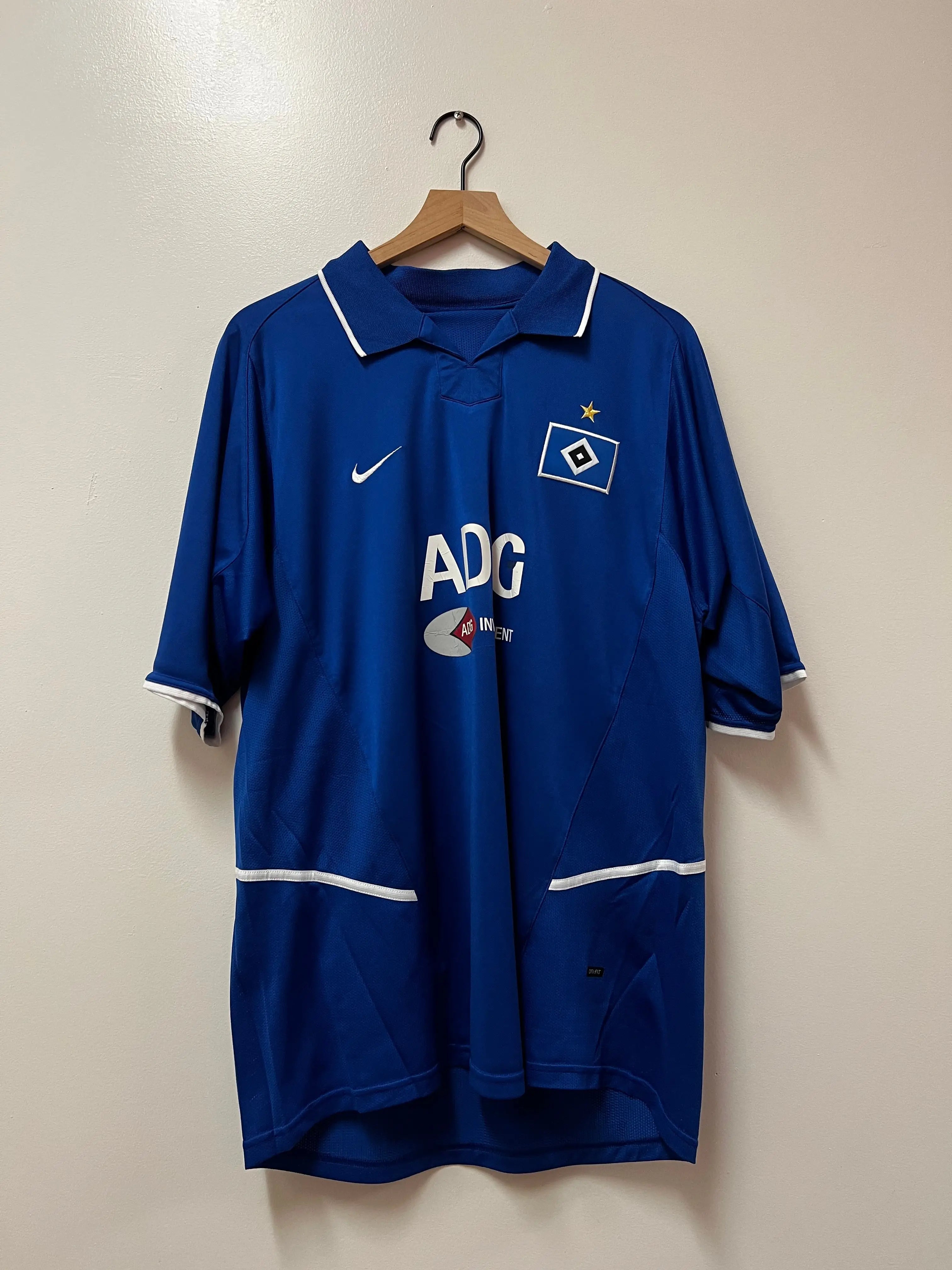 Nike Hamburger SV 2004-2005 Away Jersey- Seeler #9 STA Apparel
