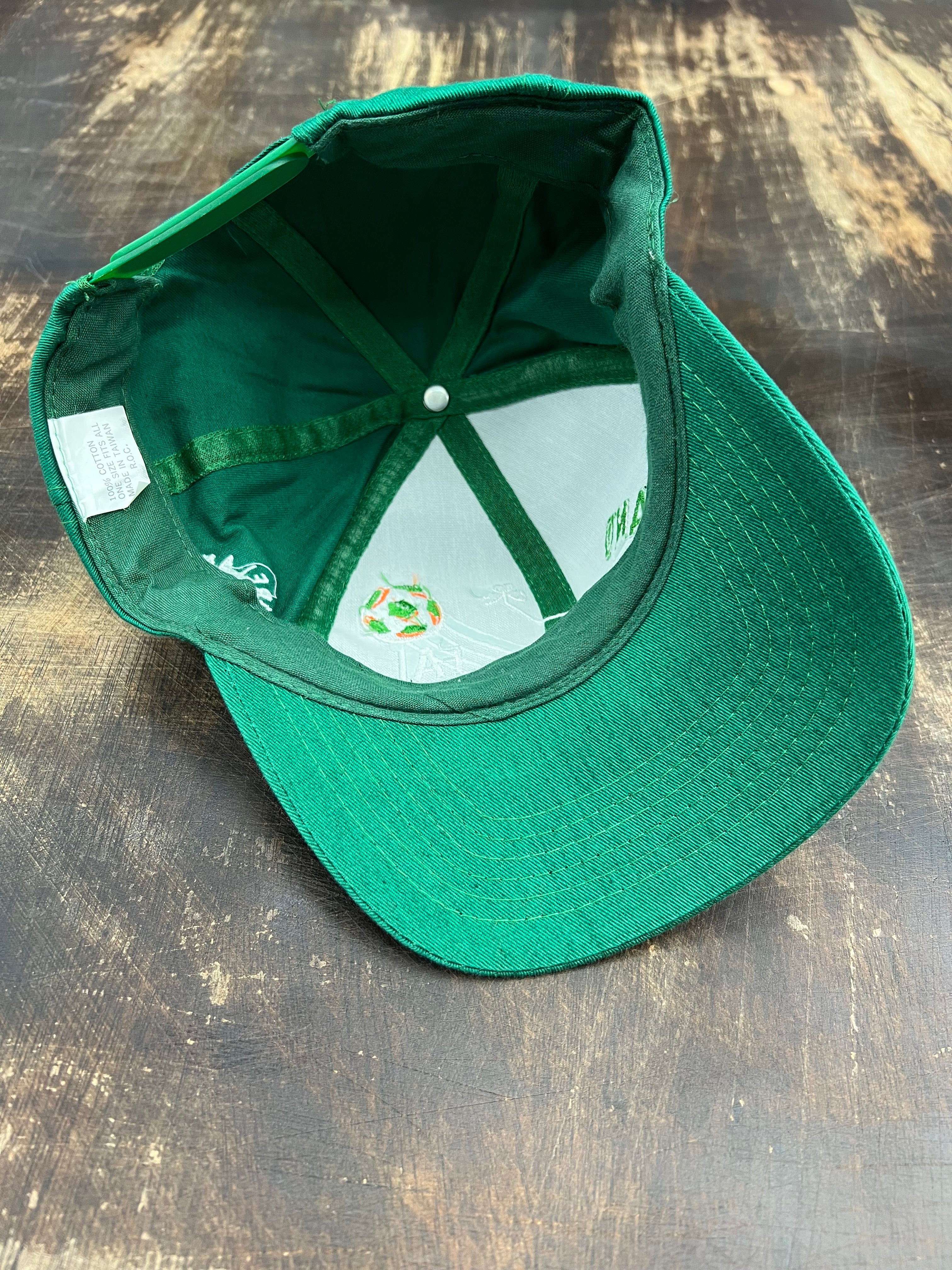 Vintage Ireland FAI Football Snapback – Classic Green Edition