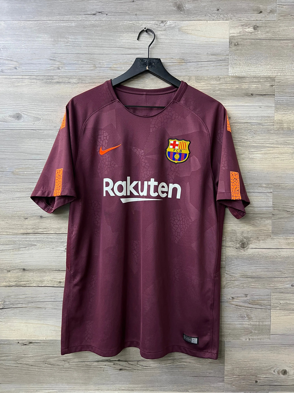Nike FC Barcelona 2017–18 Third Vapor Match Authentic Player Version Jersey