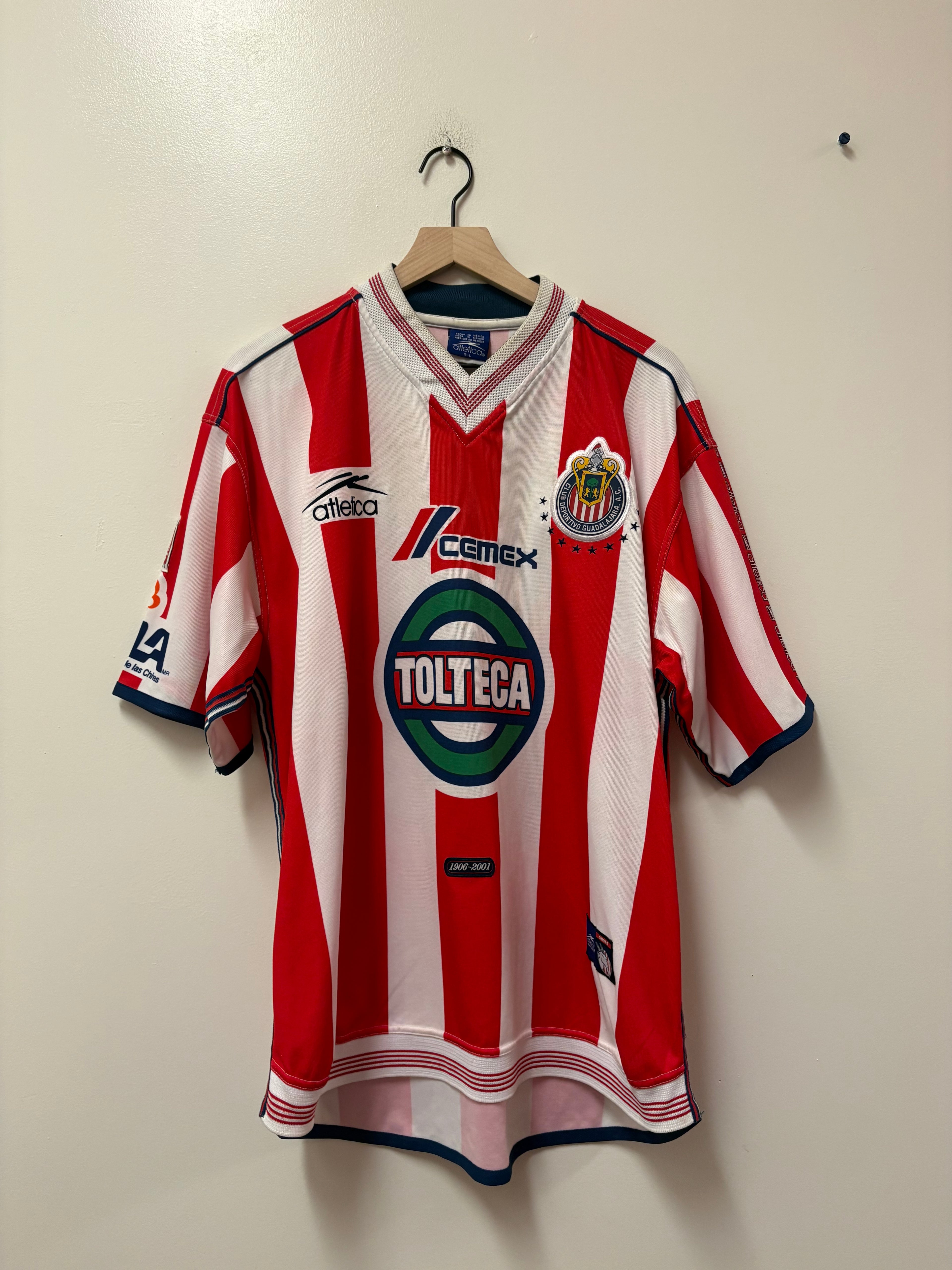 Atletica Chivas 2000-01 Centennial Jersey