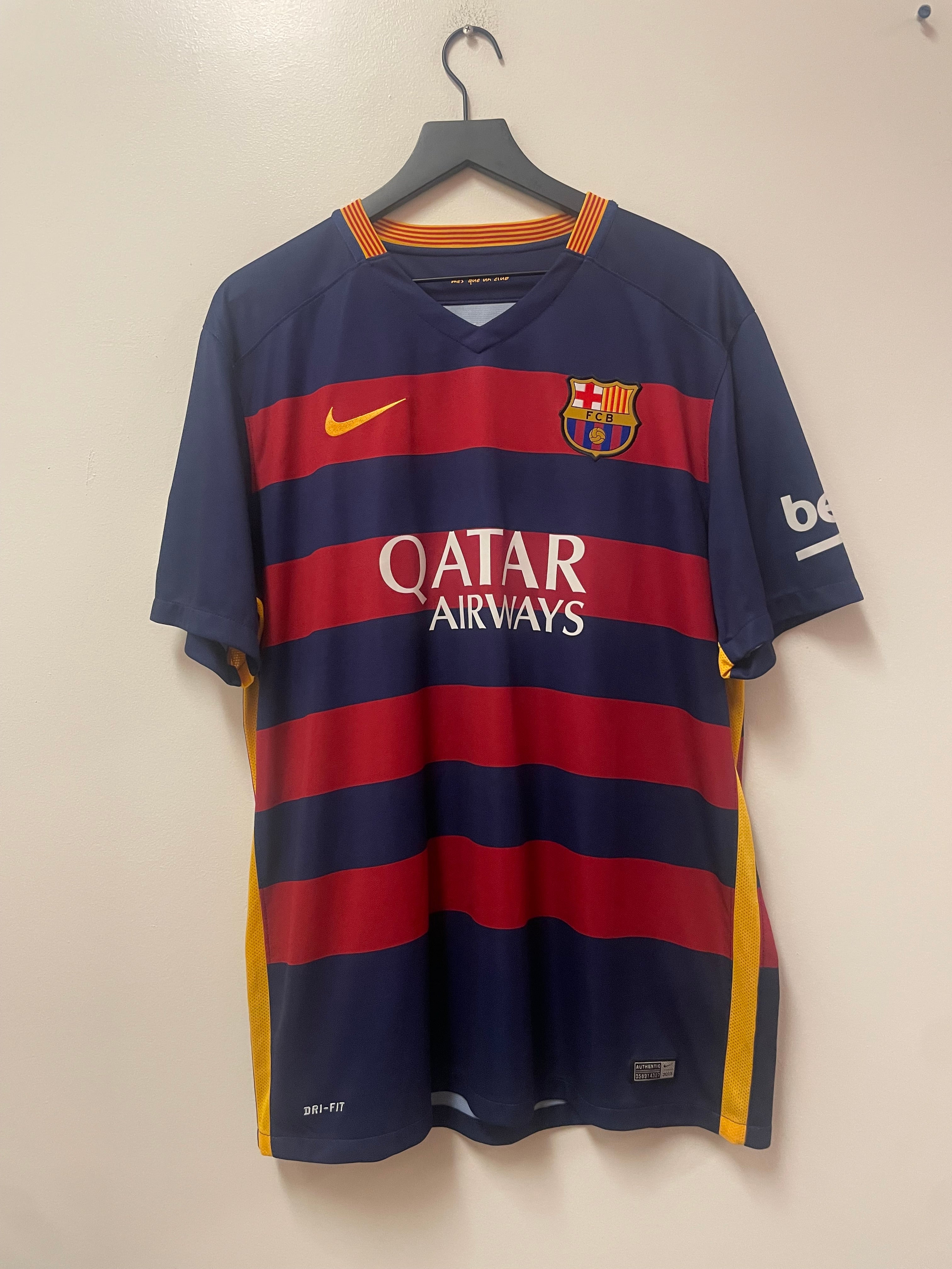 Nike FC Barcelona 2015-16 Home Jersey