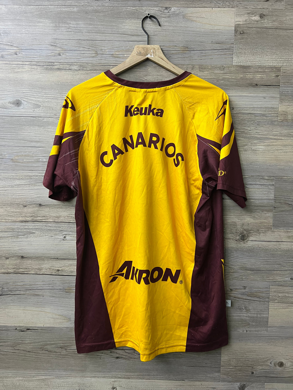 Keuka Atlético Morelia Burgundy & Yellow Training Jersey