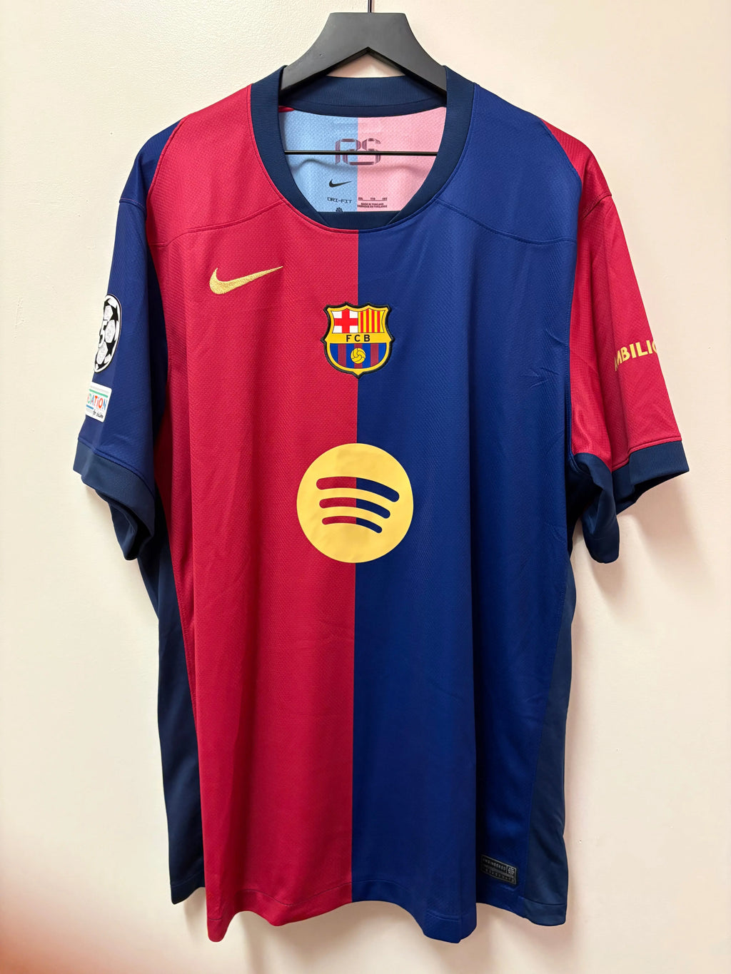Nike FC Barcelona 2024-2025 Home Jersey-  R. Lewandowski #9 STA Apparel