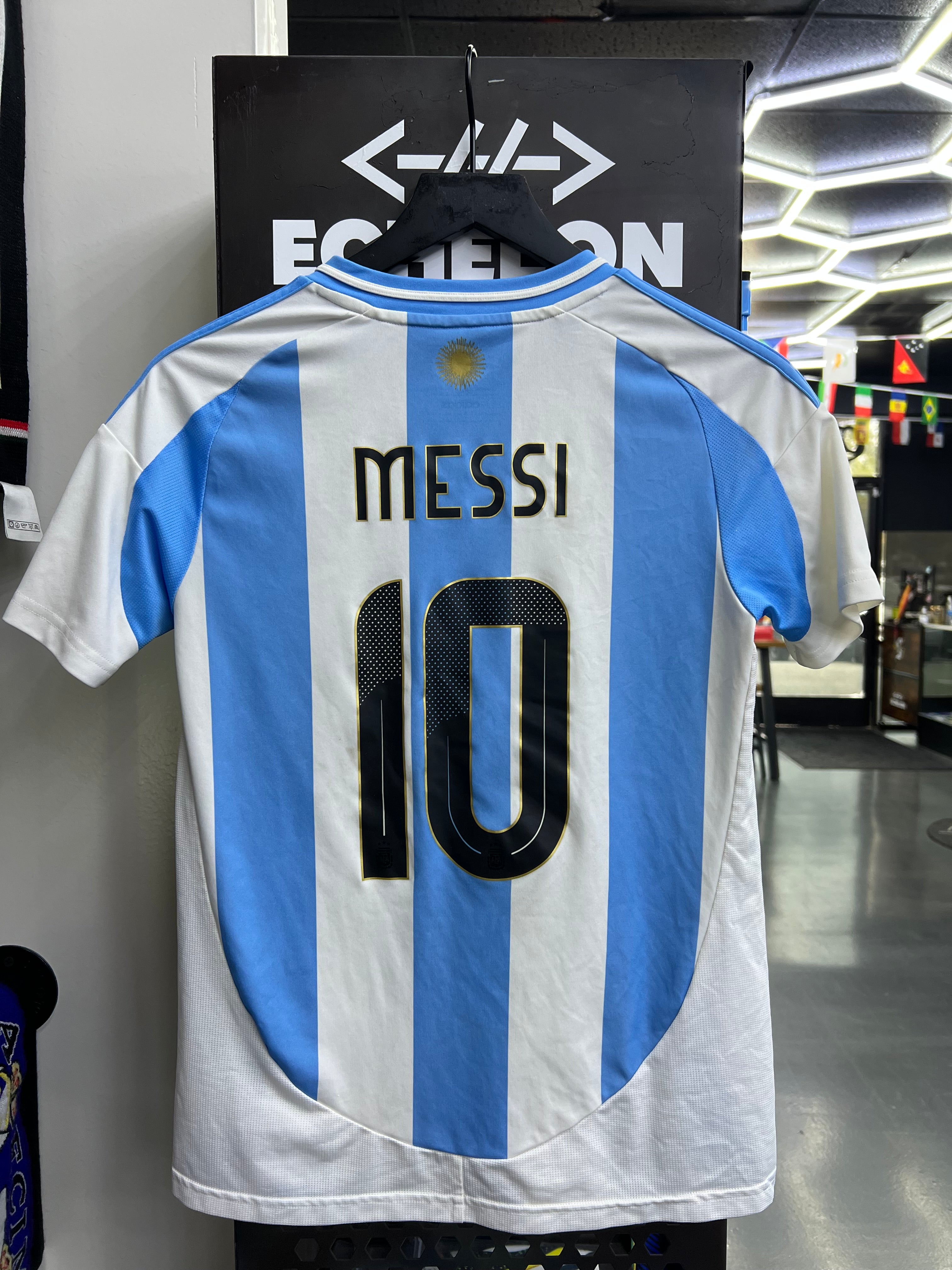 Adidas Argentina 2024 Home Jersey – Messi #10 FIFA World Champions