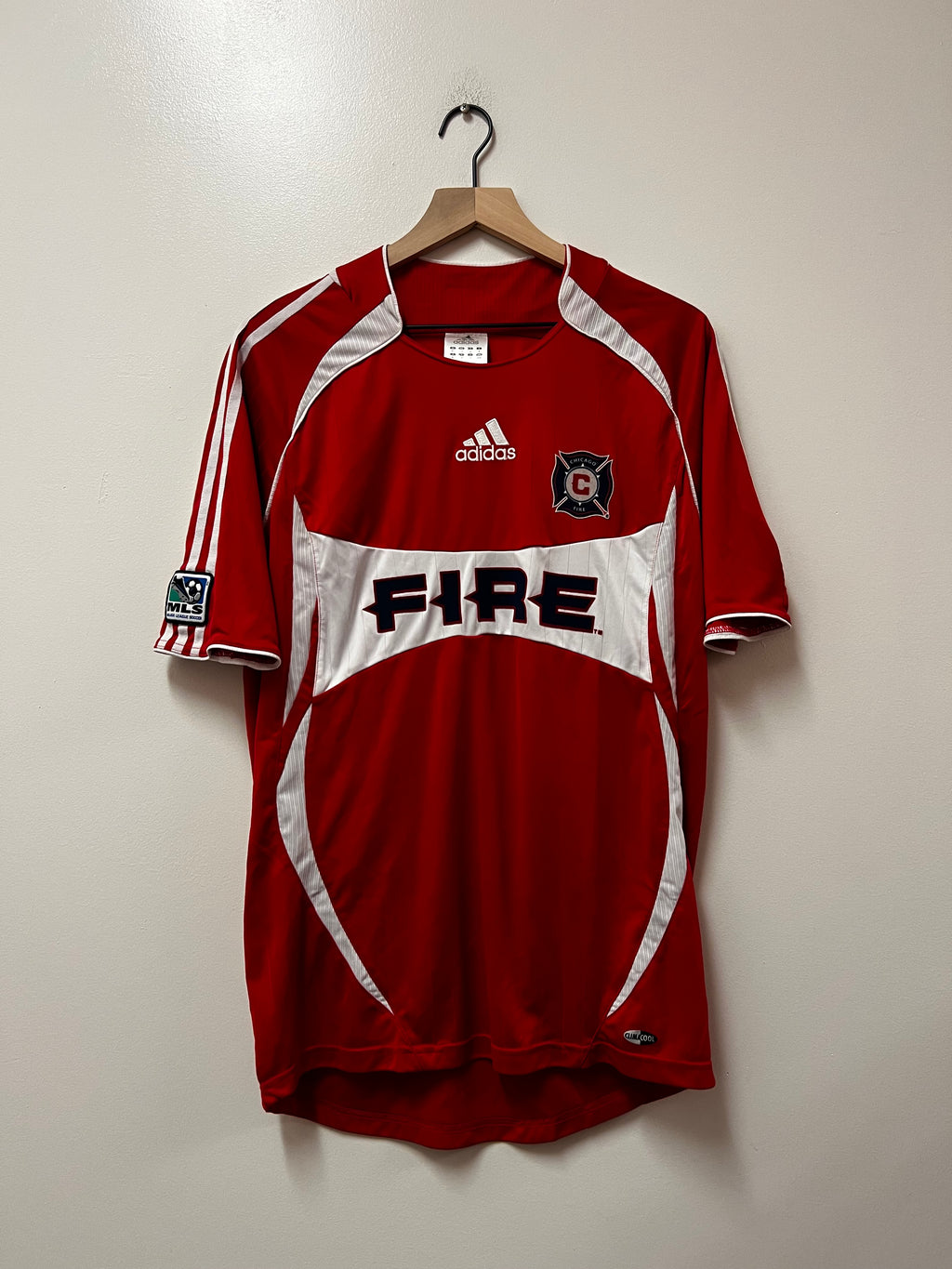 Adidas Chicago Fire 2006-07 Home Jersey- C. Blanco #10