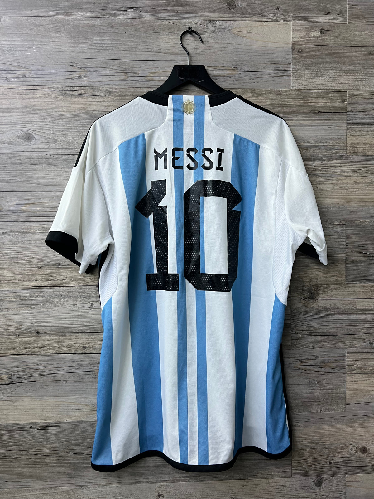 Adidas Argentina 2022 World Cup Home Jersey – Lionel Messi #10