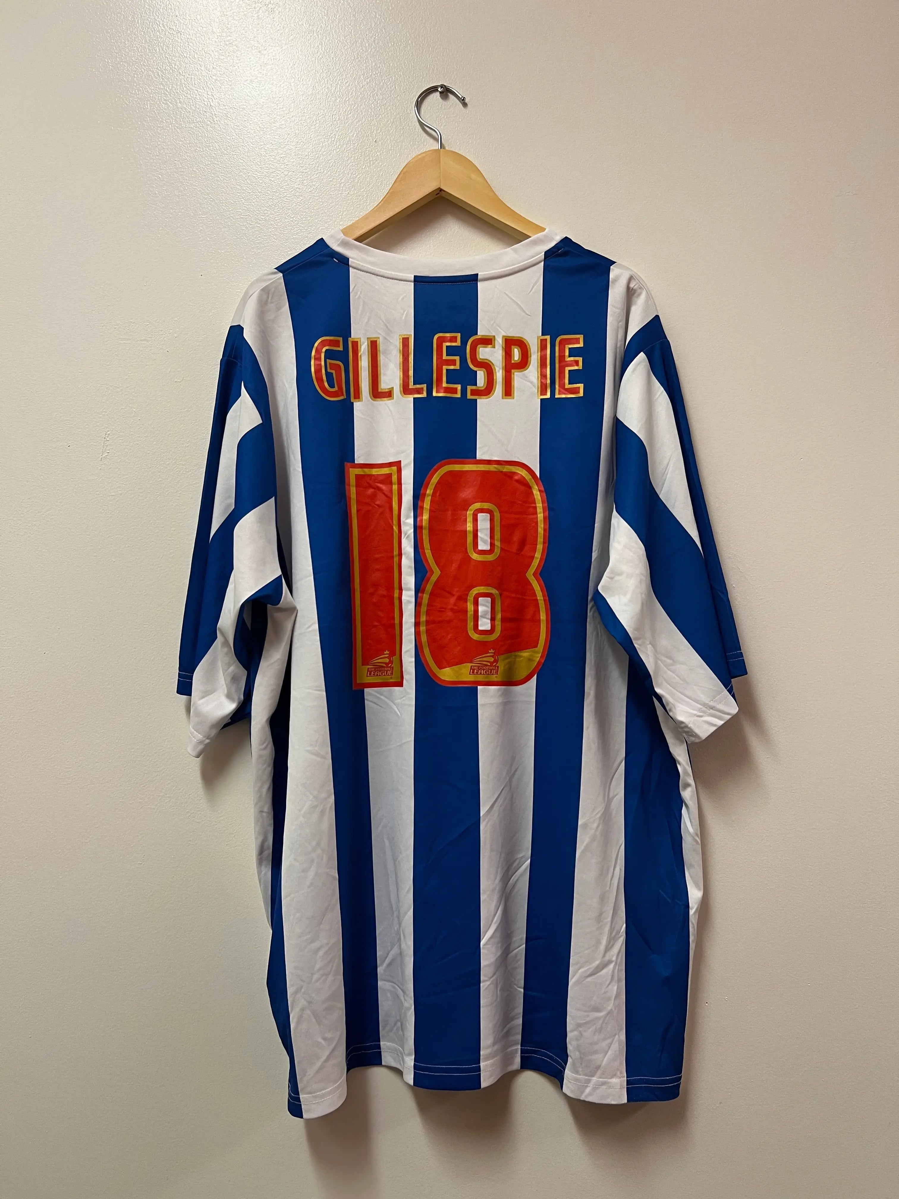 Puma Colchester United F.C. 2010-12 Home Jersey- Gillespie #18 STA Apparel
