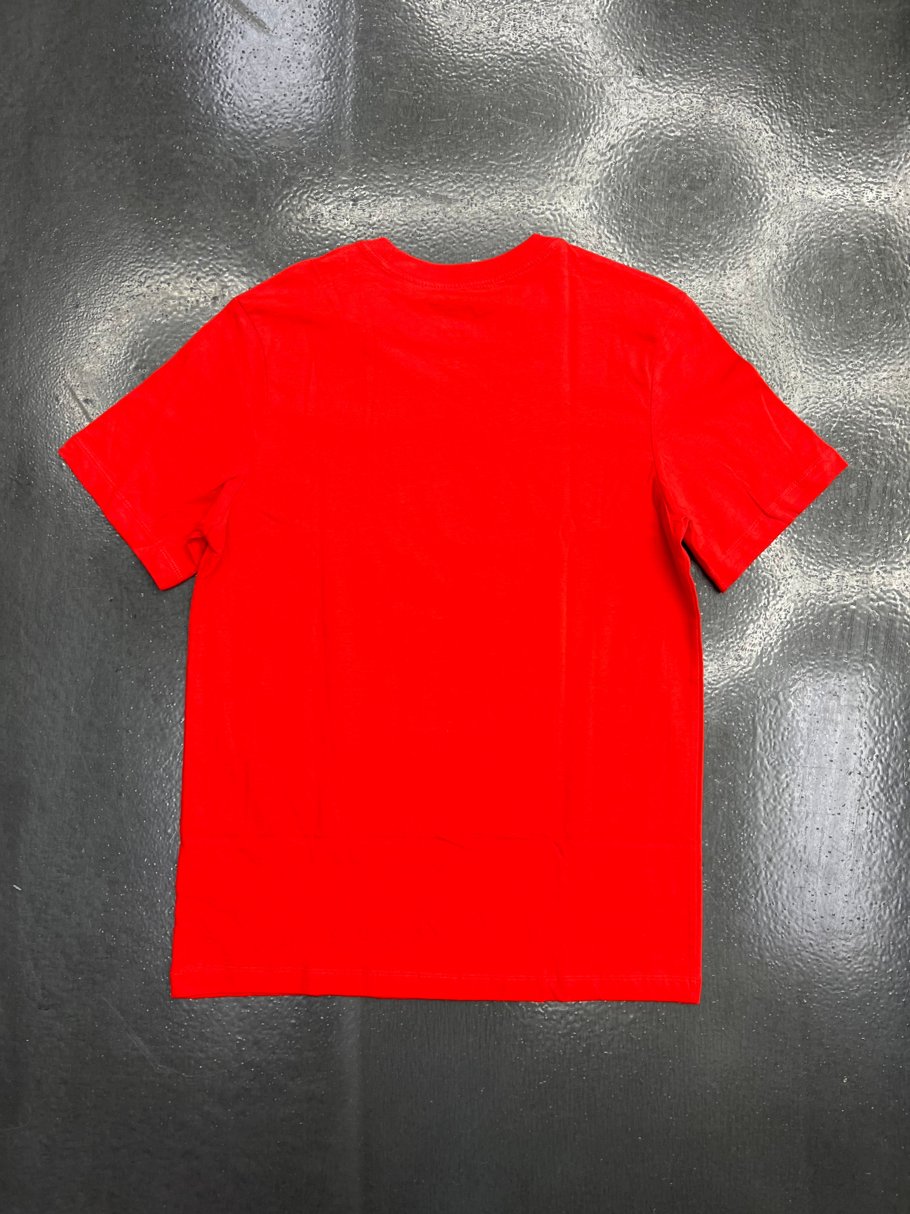 Nike x Liverpool FC Classic Red Tee — Yellow Swoosh Edition