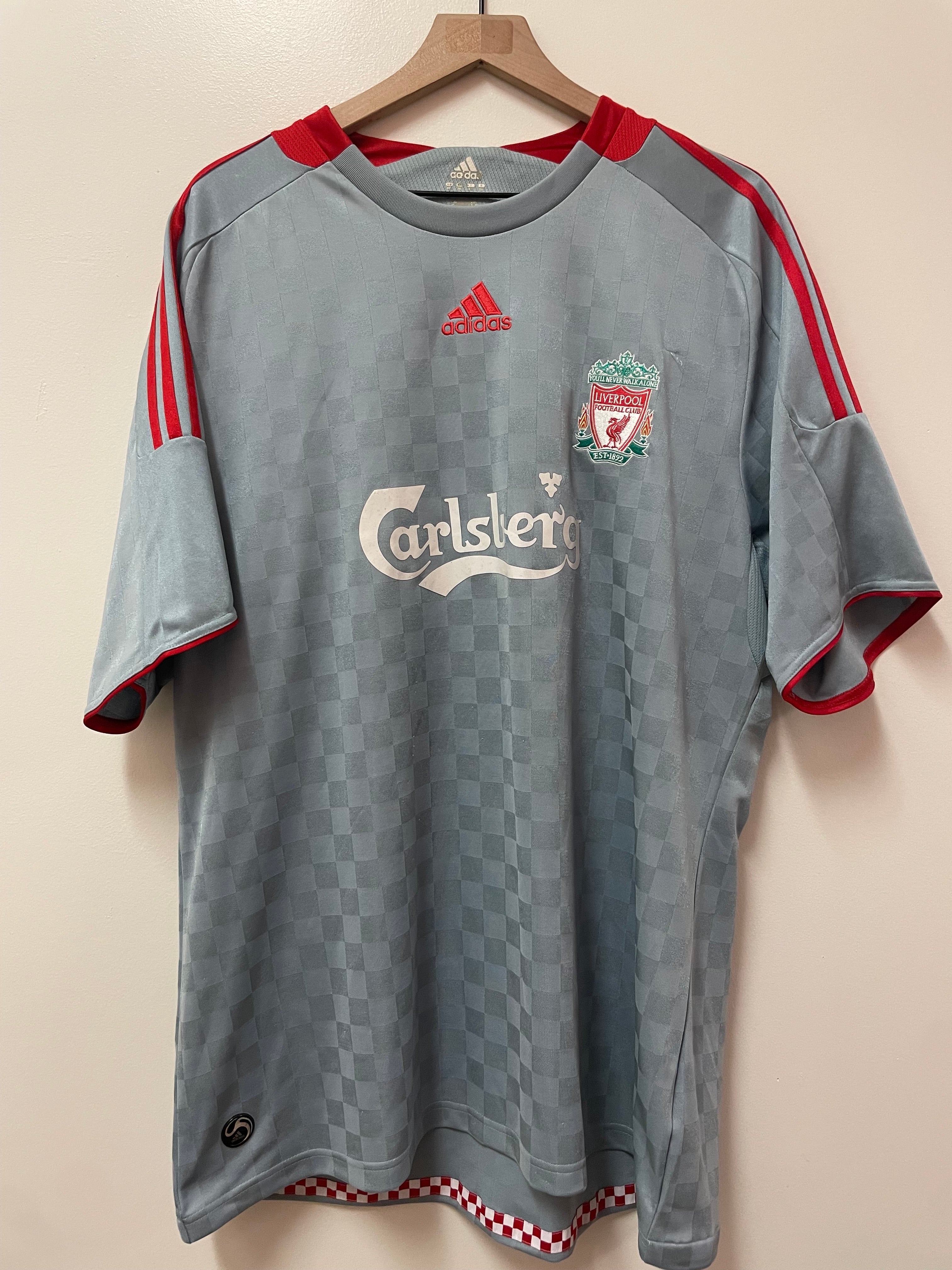 Adidas Liverpool FC 2008/09 Away Jersey – Steven Gerrard #8