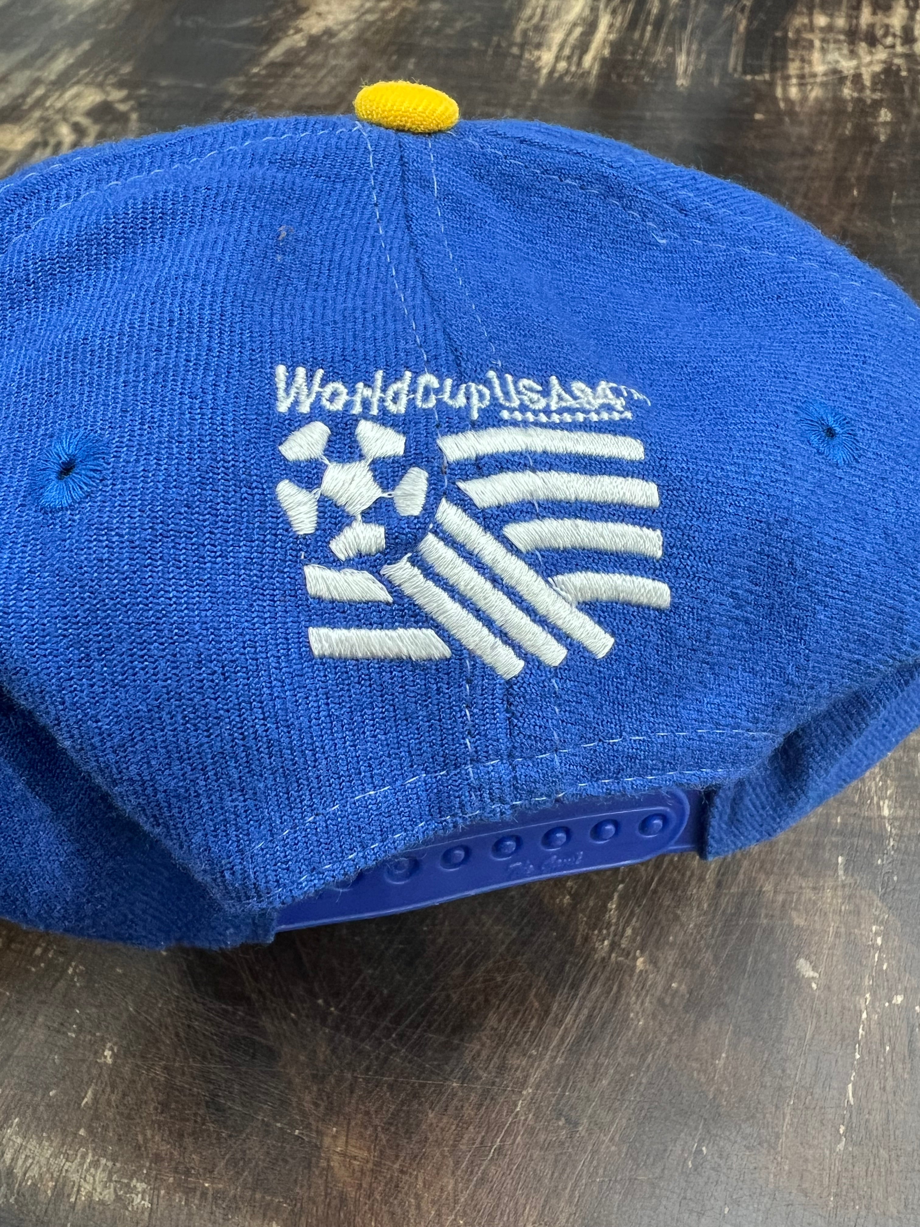 Sweden World Cup USA 1994 Vintage Snapback – Blue & Yellow Edition