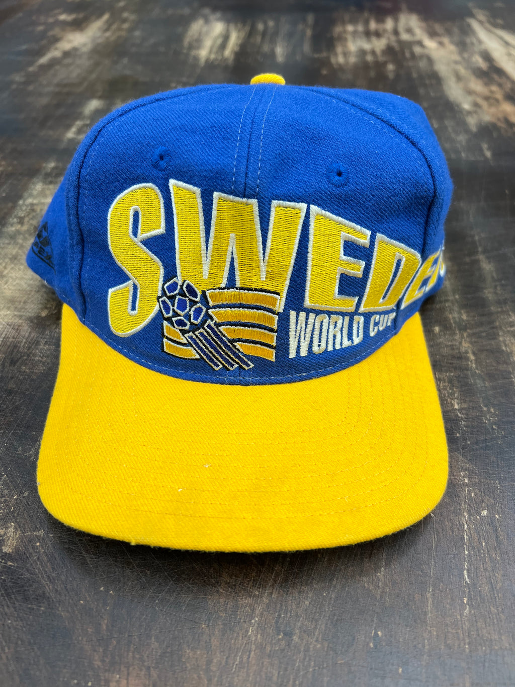 Sweden World Cup USA 1994 Vintage Snapback – Blue & Yellow Edition