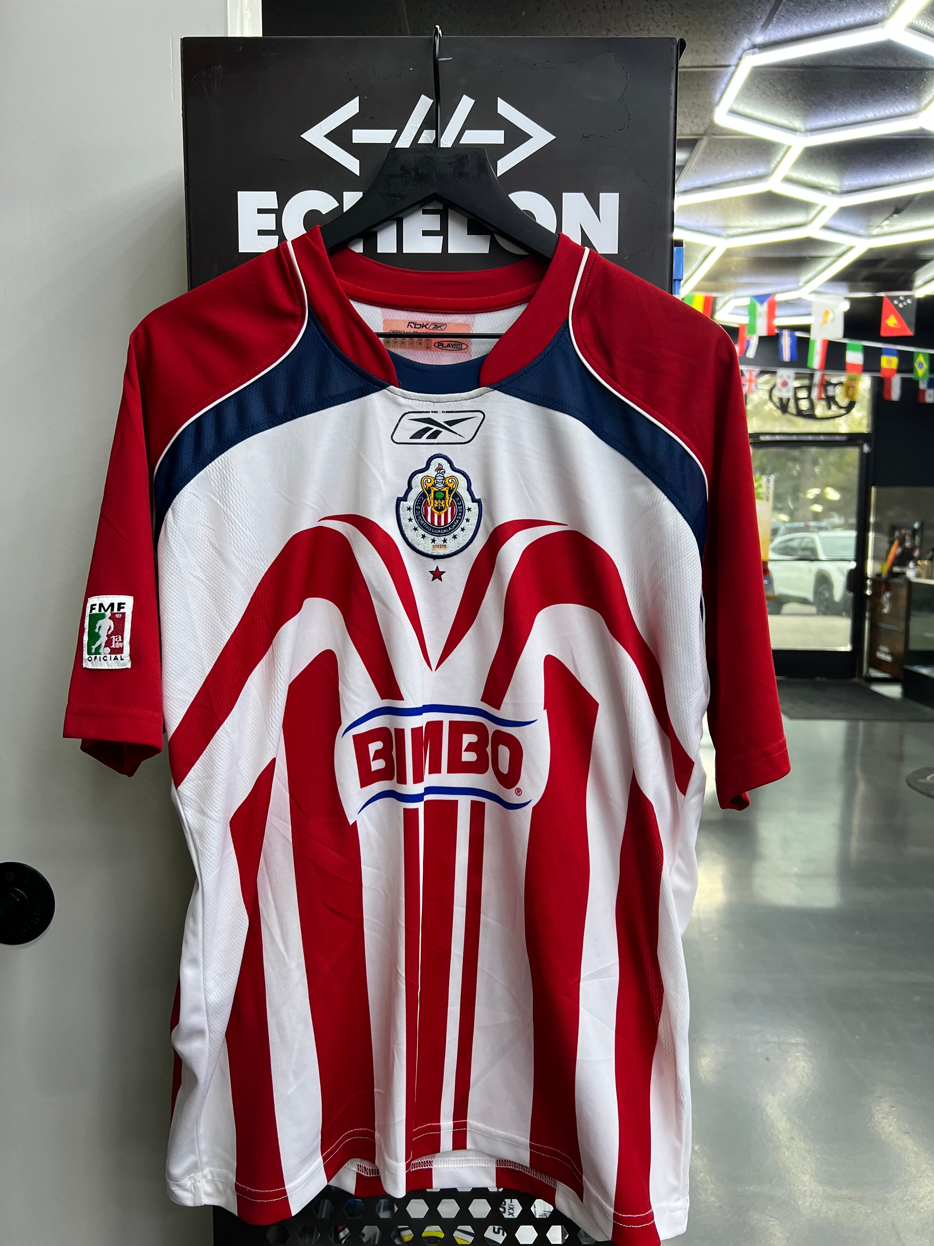 Reebok Chivas Guadalajara 2006 Home Jersey – Omar Bravo #9