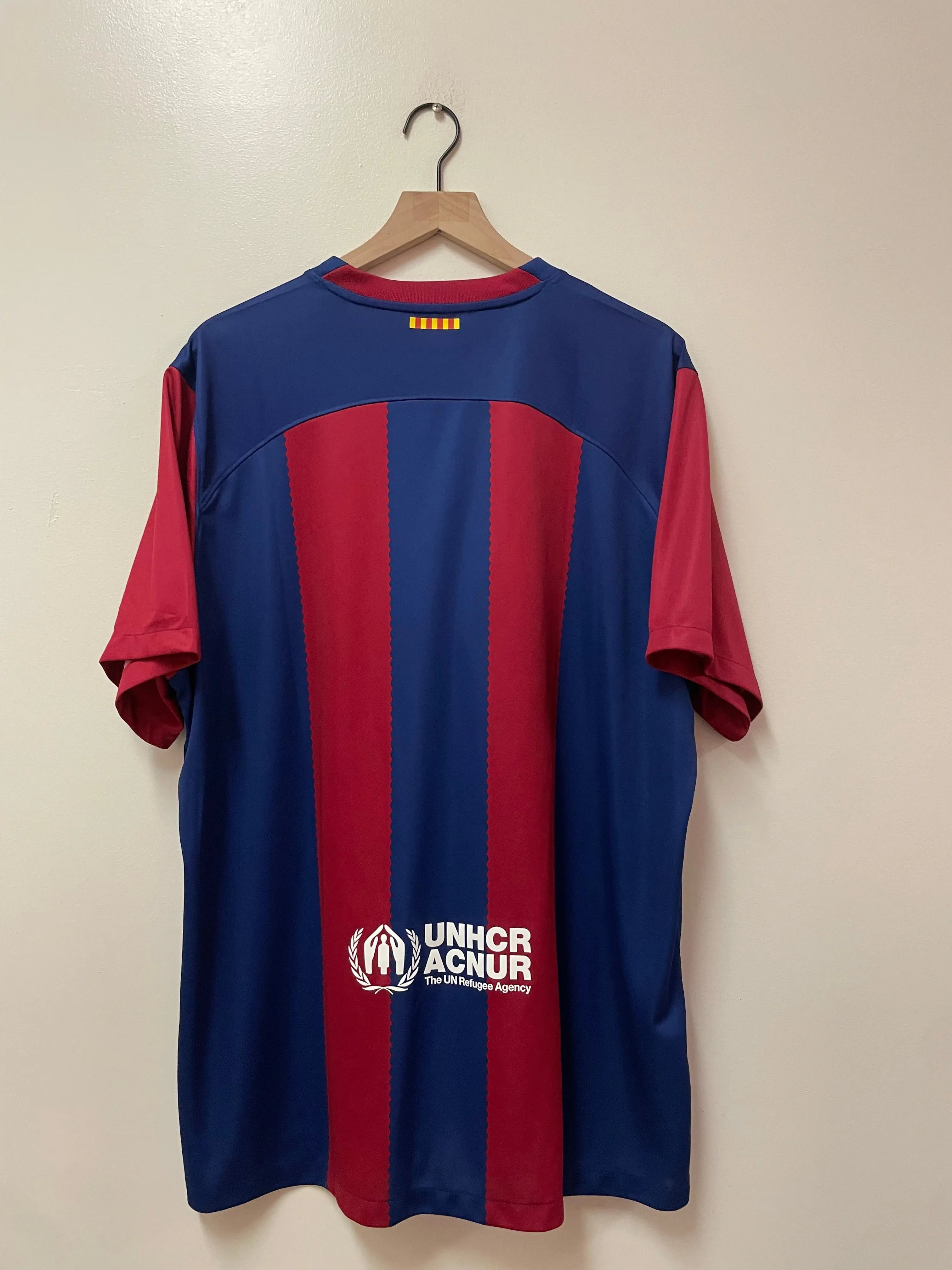 Nike Men's FC Barcelona 2023-24 Home Soccer Jersey STA Apparel