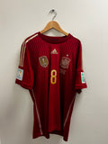 Adidas Spain 2013–2015 Home Jersey – Xavi #8