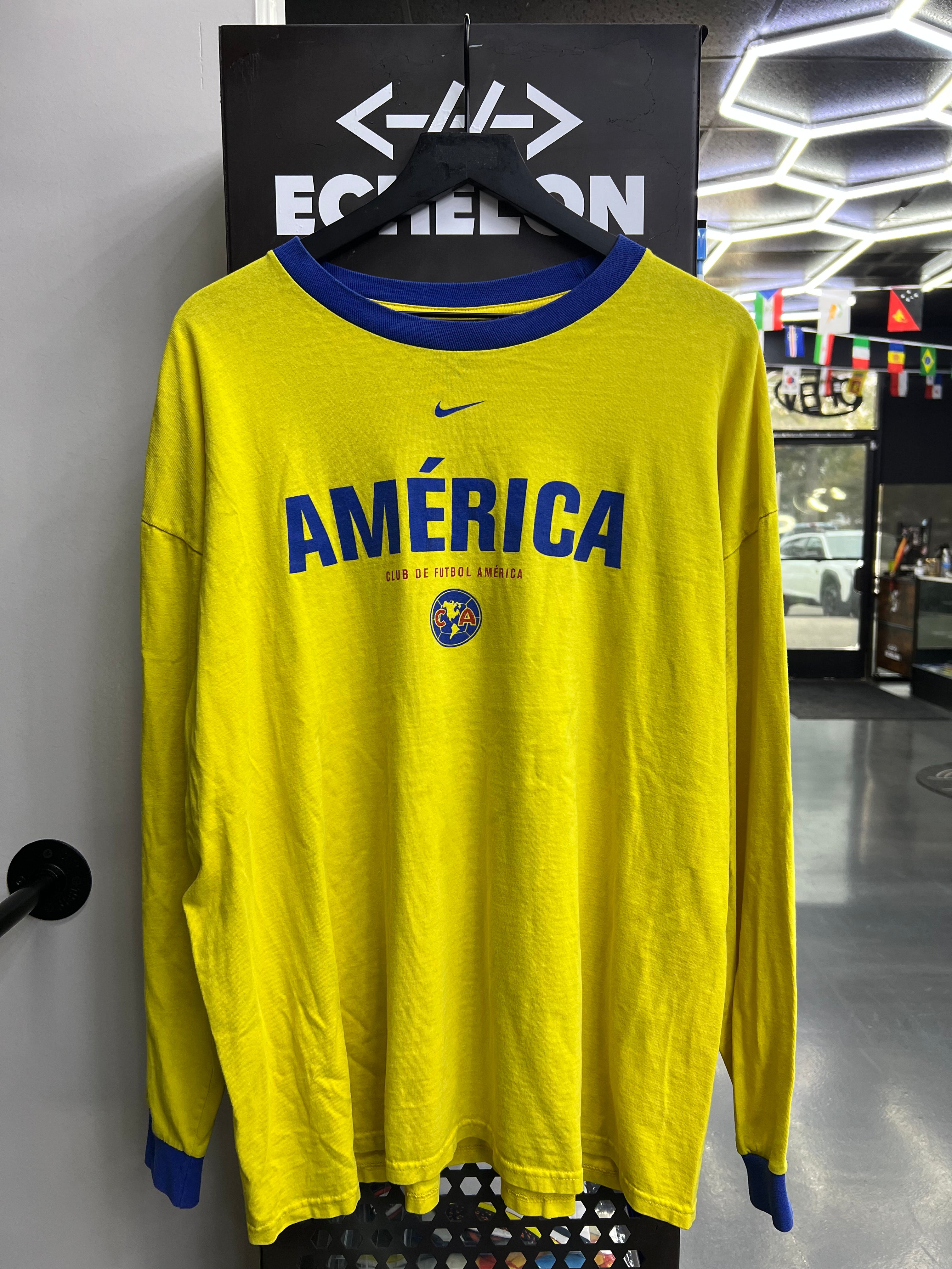 Nike Club América Long Sleeve T-Shirt – Pardo #13