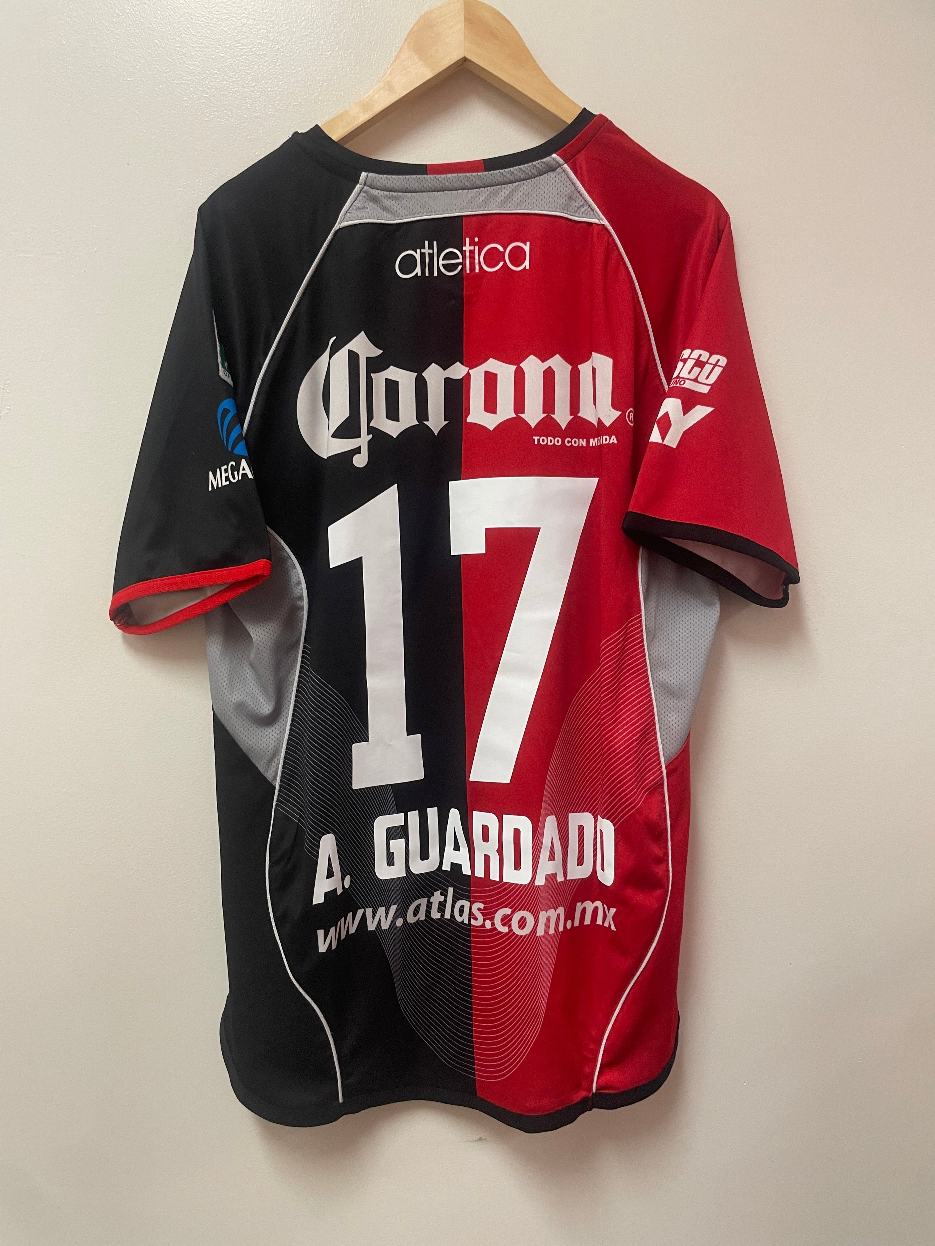 Atletico Atlas FC 2007-08 Home Jersey – Andrés Guardado #17