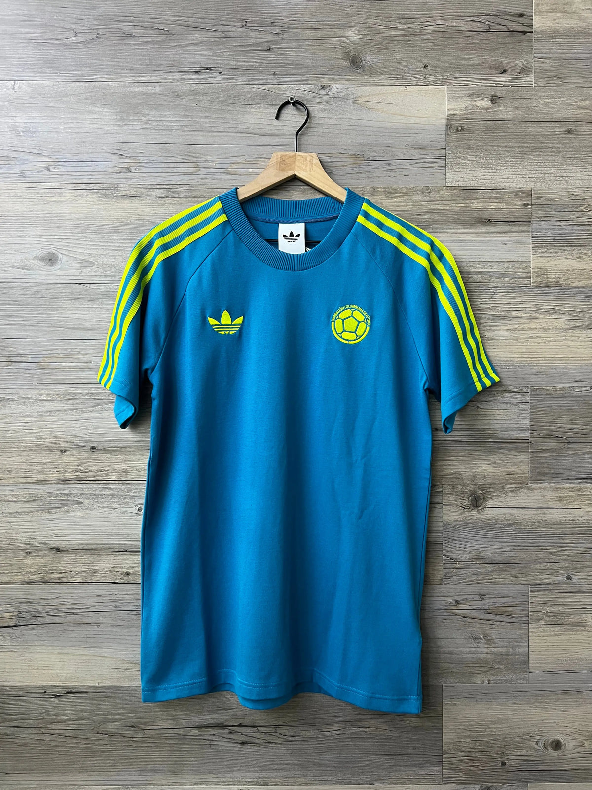 Adidas Colombia Originals Heritage T-Shirt – Mystery Petrol