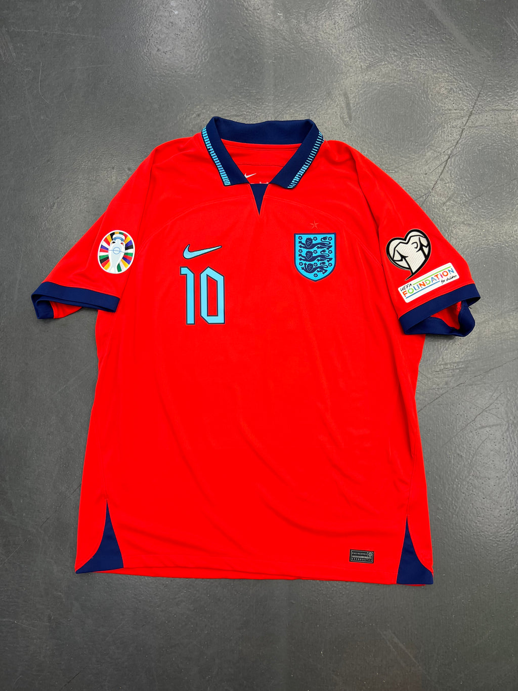 Nike England 2022/23 Away Jersey #10 Jude Bellingham